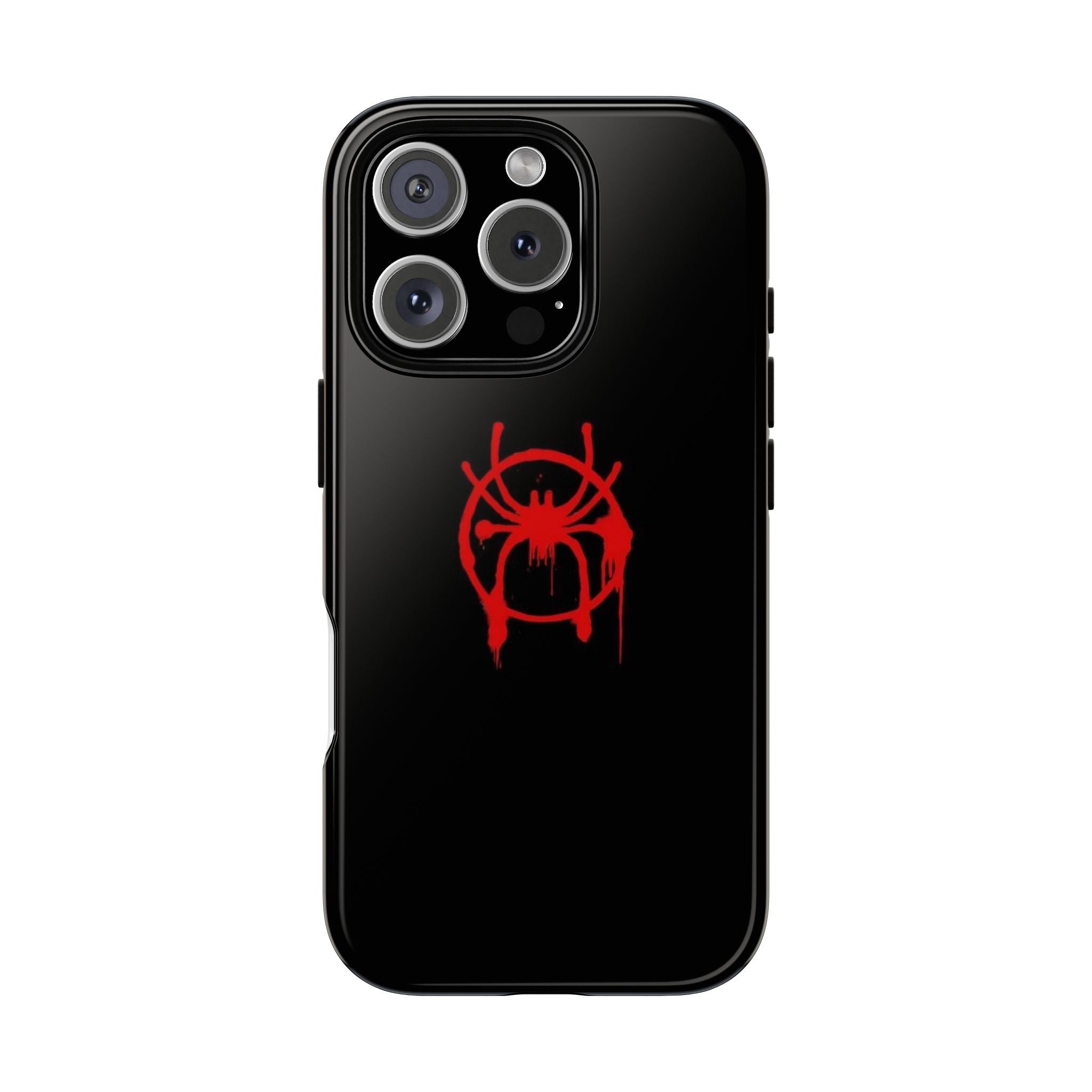 Red Spider Graphic Phone Case, Tough Phone Cover, Custom Mobile Protector, Stylish Gadget Accessory, Gift for Spider Fans