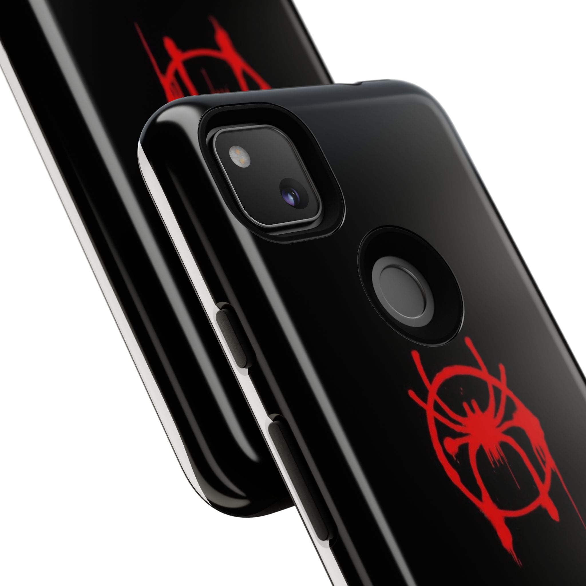 Red Spider Graphic Phone Case, Tough Phone Cover, Custom Mobile Protector, Stylish Gadget Accessory, Gift for Spider Fans