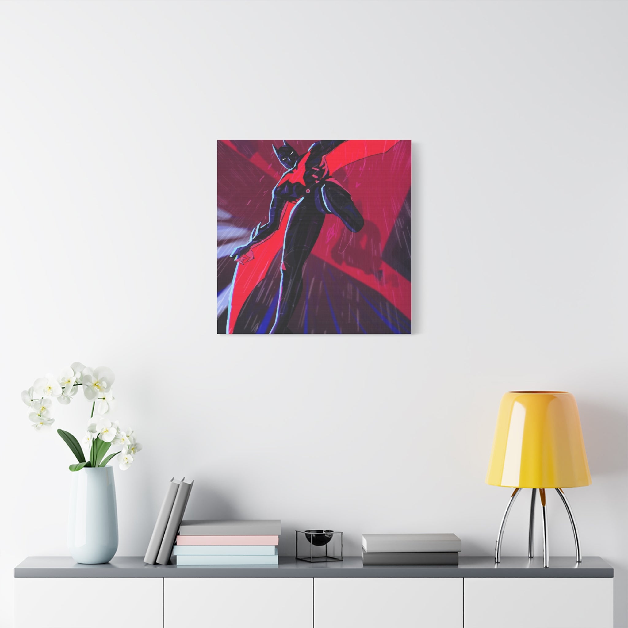 Stretched Canvas Art Print, Gothic Wall Decor, Perfect Gift for Art Lovers, Modern Bedroom Decor, Unique Home Wall Art, Gift for Her