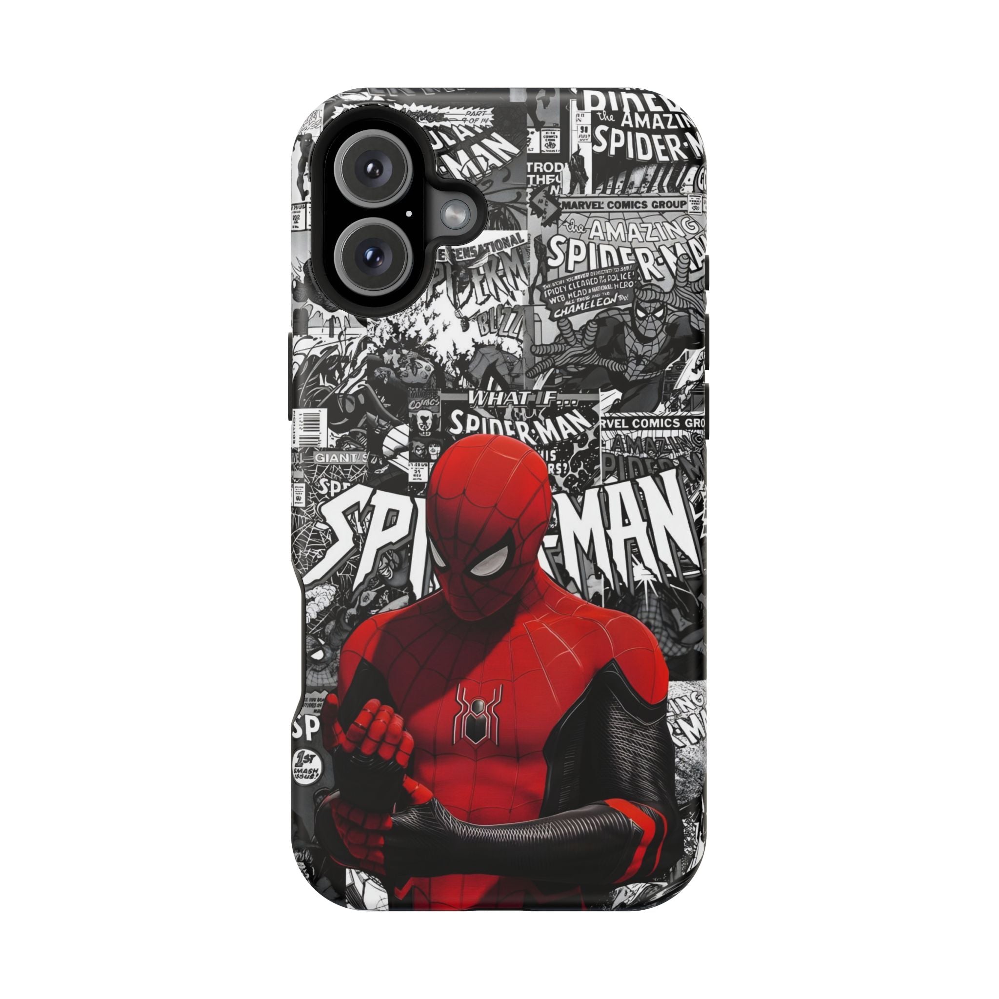 Spider-Man Magnetic Tough Case, Superhero Phone Cover, Gifts for Comic Book Fans, Durable Phone Protection, Kids and Adult Accessories