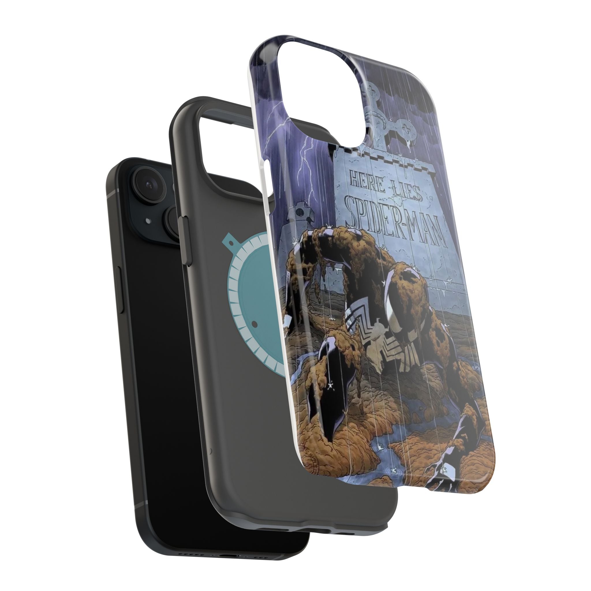 Spiderman Magnetic Phone Cases, Marvel Accessory, Superhero Gift, Phone Protection, Cool Collectible