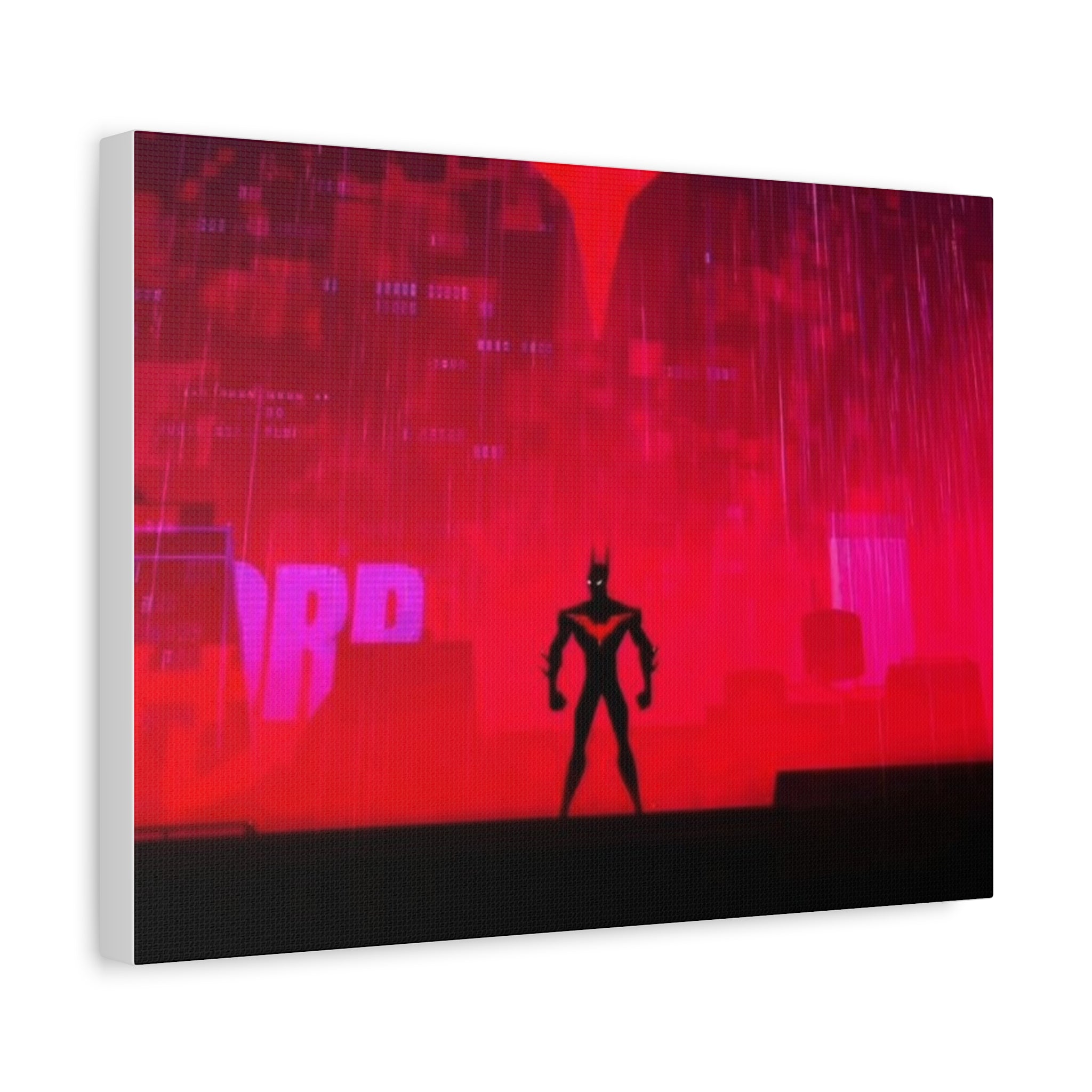 Vibrant Canvas Art Print, Wall Decor, Home Decor, Spider-Man Themed Artwork, 1.25" Stretched Canvas