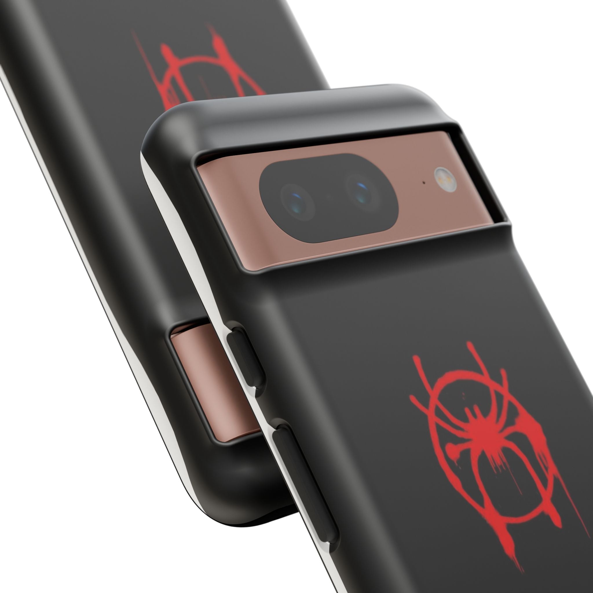 Red Spider Graphic Phone Case, Tough Phone Cover, Custom Mobile Protector, Stylish Gadget Accessory, Gift for Spider Fans