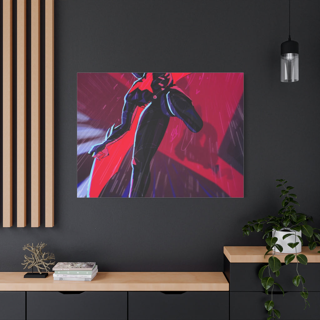 Stretched Canvas Art Print, Gothic Wall Decor, Perfect Gift for Art Lovers, Modern Bedroom Decor, Unique Home Wall Art, Gift for Her