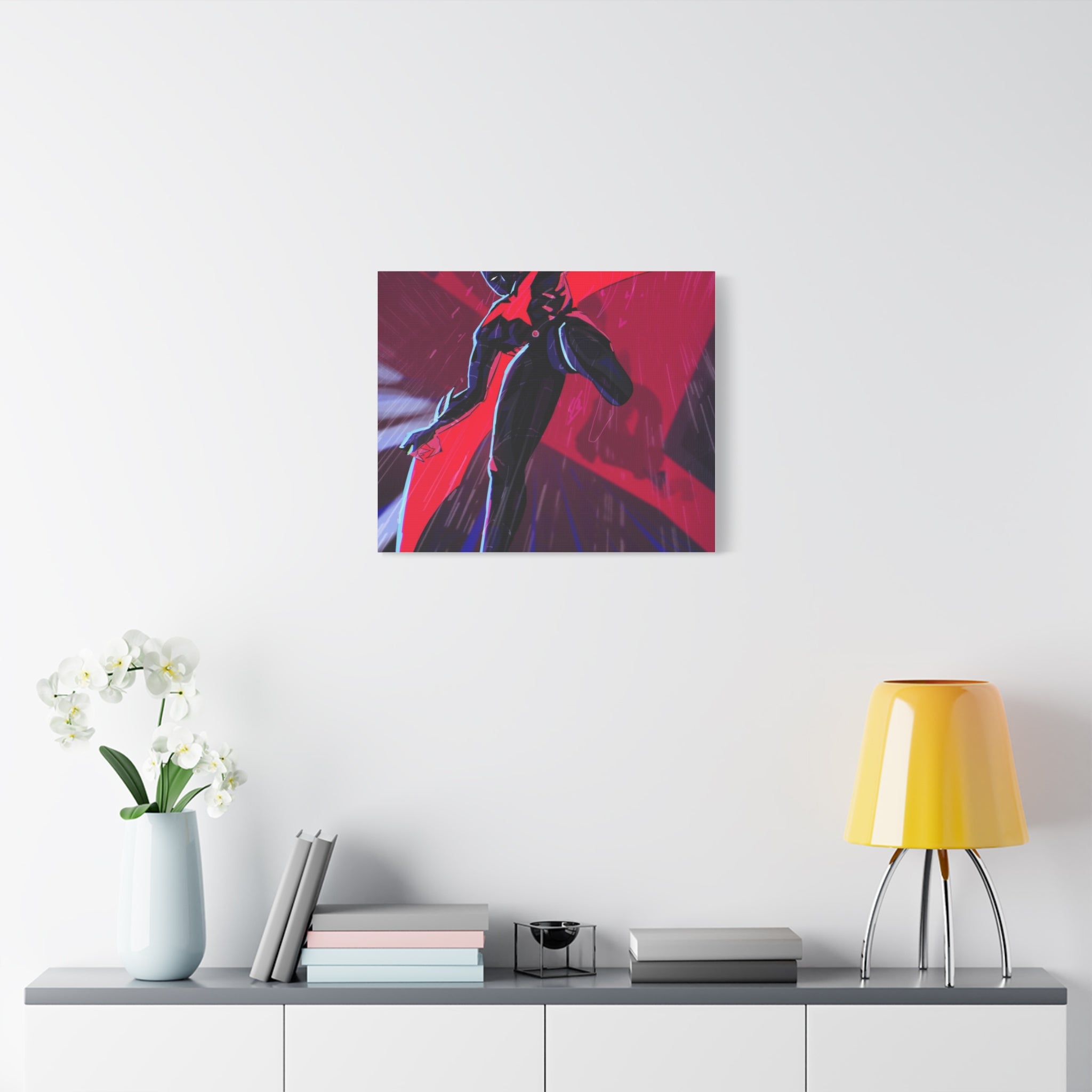 Stretched Canvas Art Print, Gothic Wall Decor, Perfect Gift for Art Lovers, Modern Bedroom Decor, Unique Home Wall Art, Gift for Her