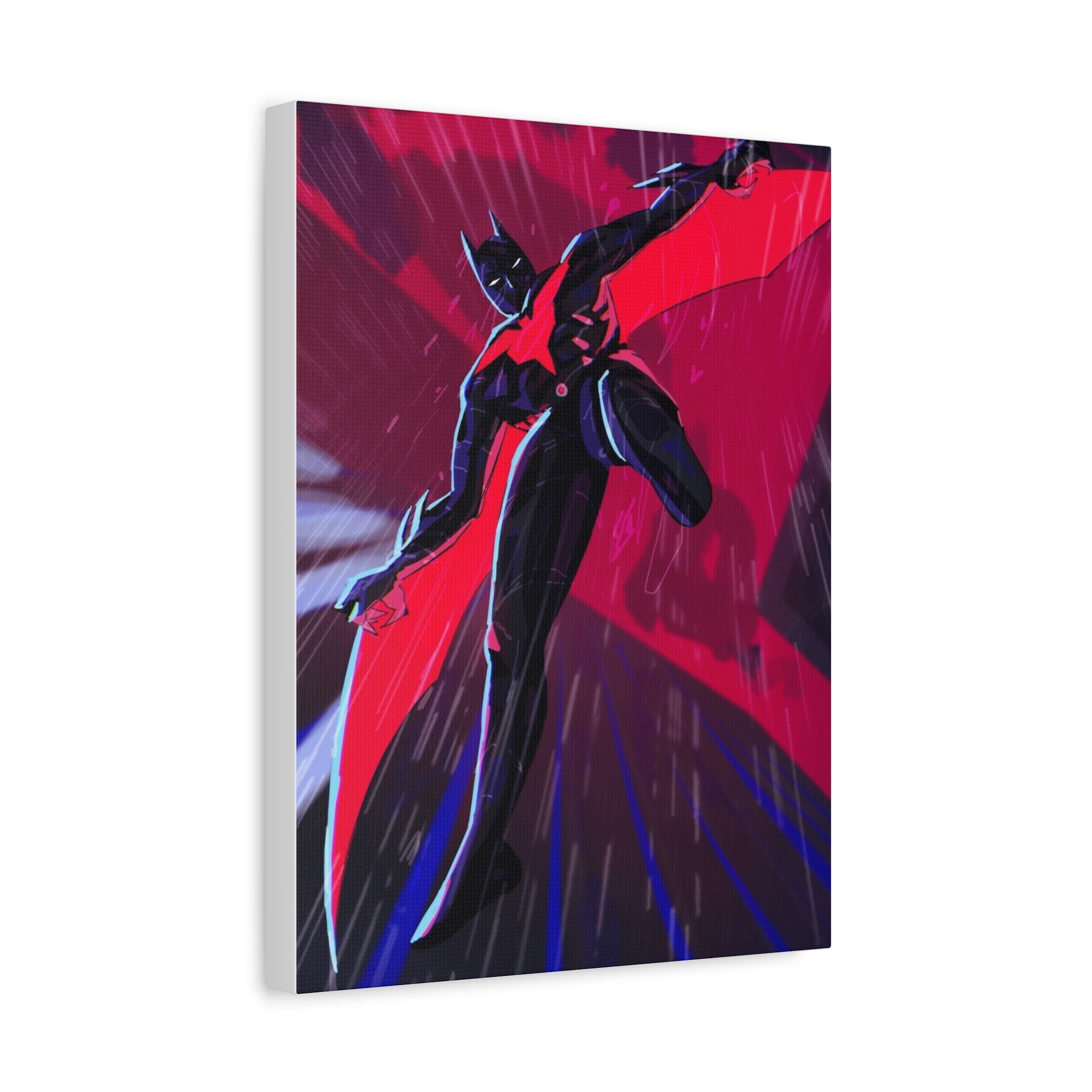 Stretched Canvas Art Print, Gothic Wall Decor, Perfect Gift for Art Lovers, Modern Bedroom Decor, Unique Home Wall Art, Gift for Her