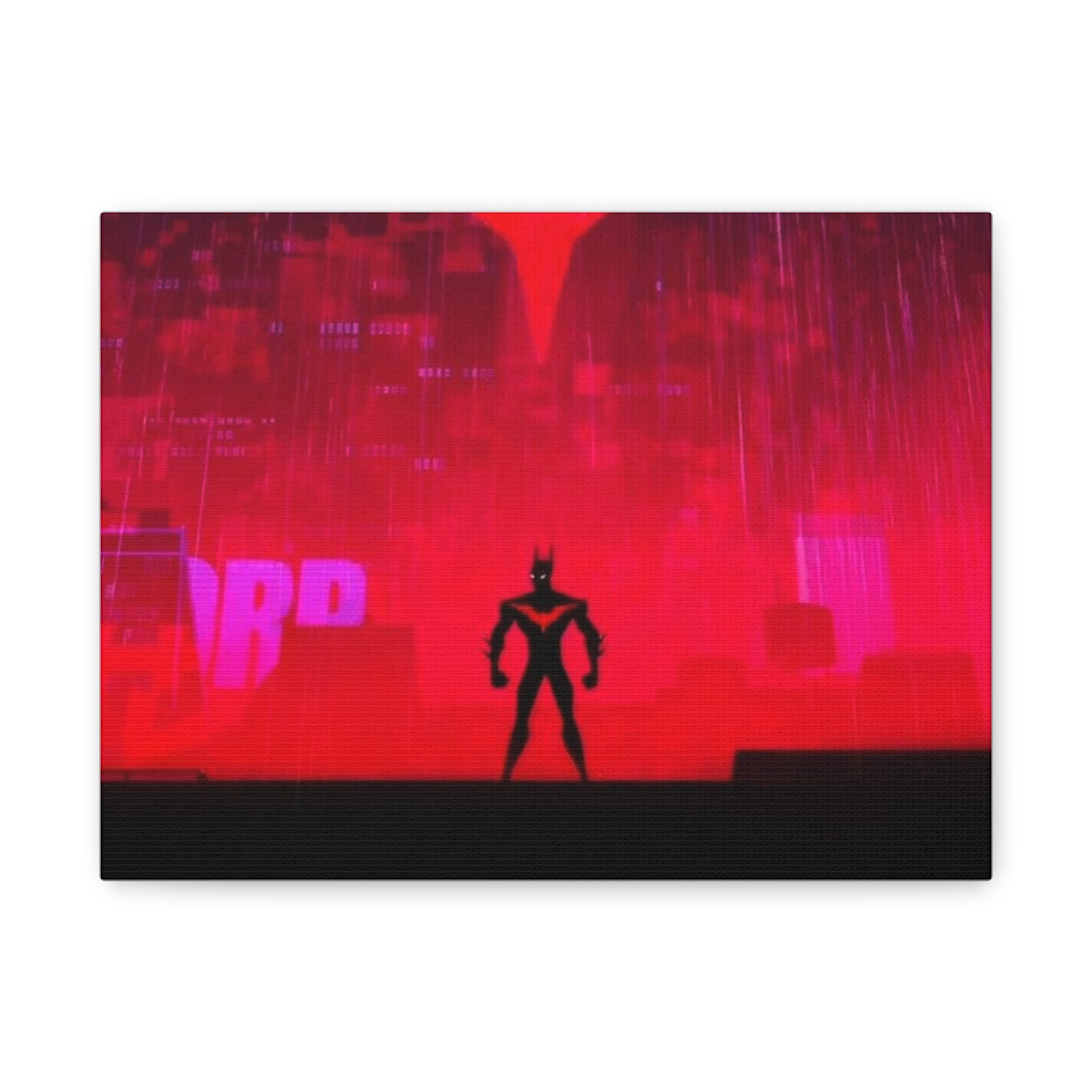 Vibrant Canvas Art Print, Wall Decor, Home Decor, Spider-Man Themed Artwork, 1.25" Stretched Canvas