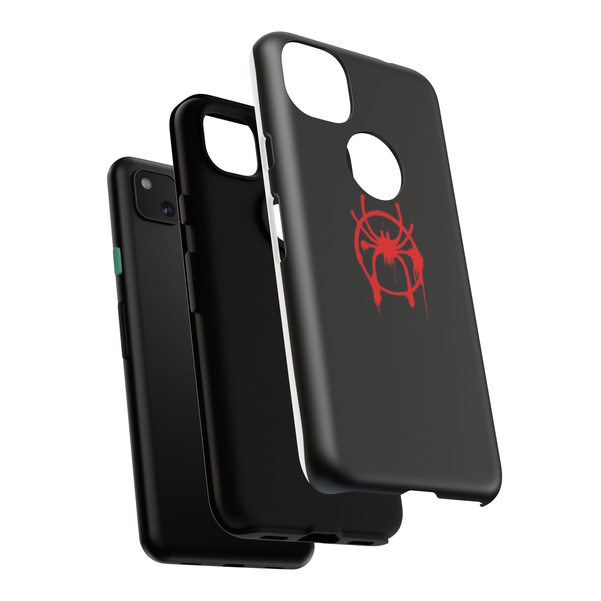 Red Spider Graphic Phone Case, Tough Phone Cover, Custom Mobile Protector, Stylish Gadget Accessory, Gift for Spider Fans