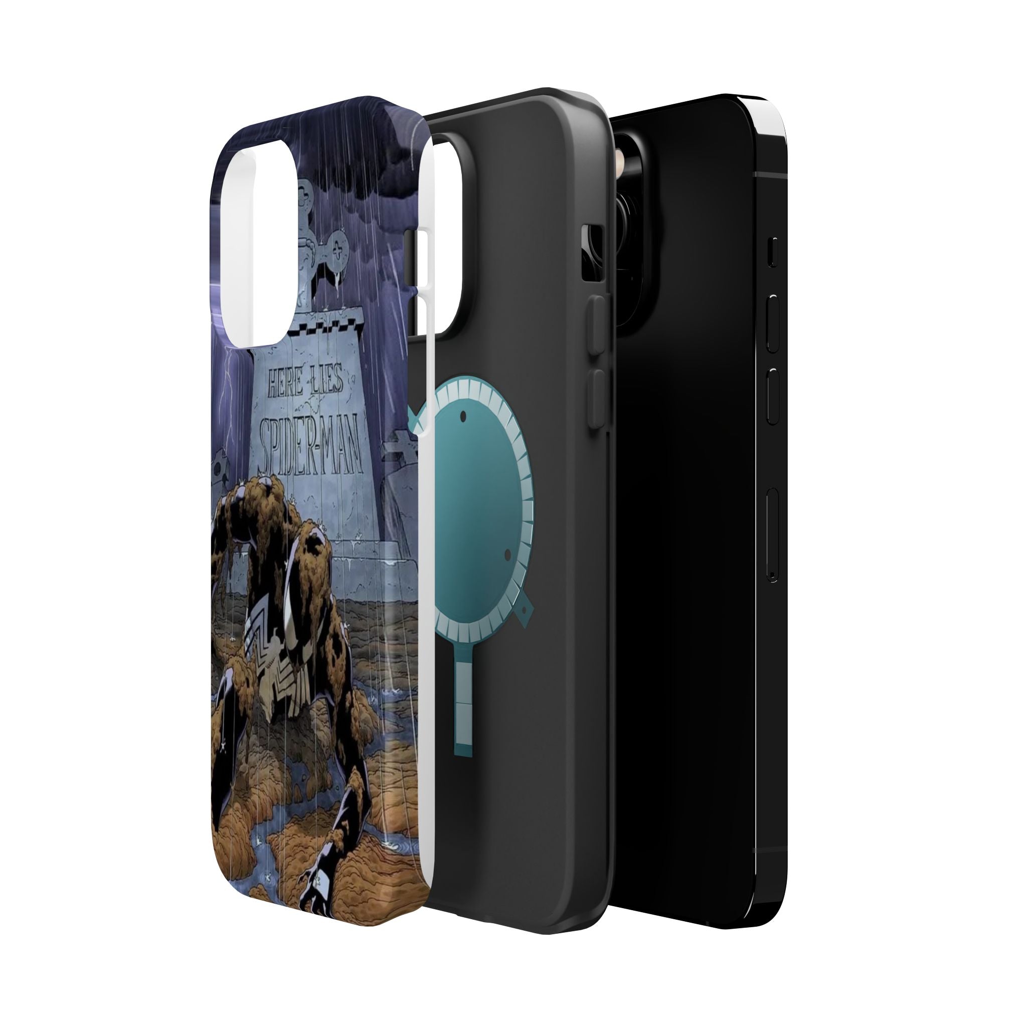 Spiderman Magnetic Phone Cases, Marvel Accessory, Superhero Gift, Phone Protection, Cool Collectible