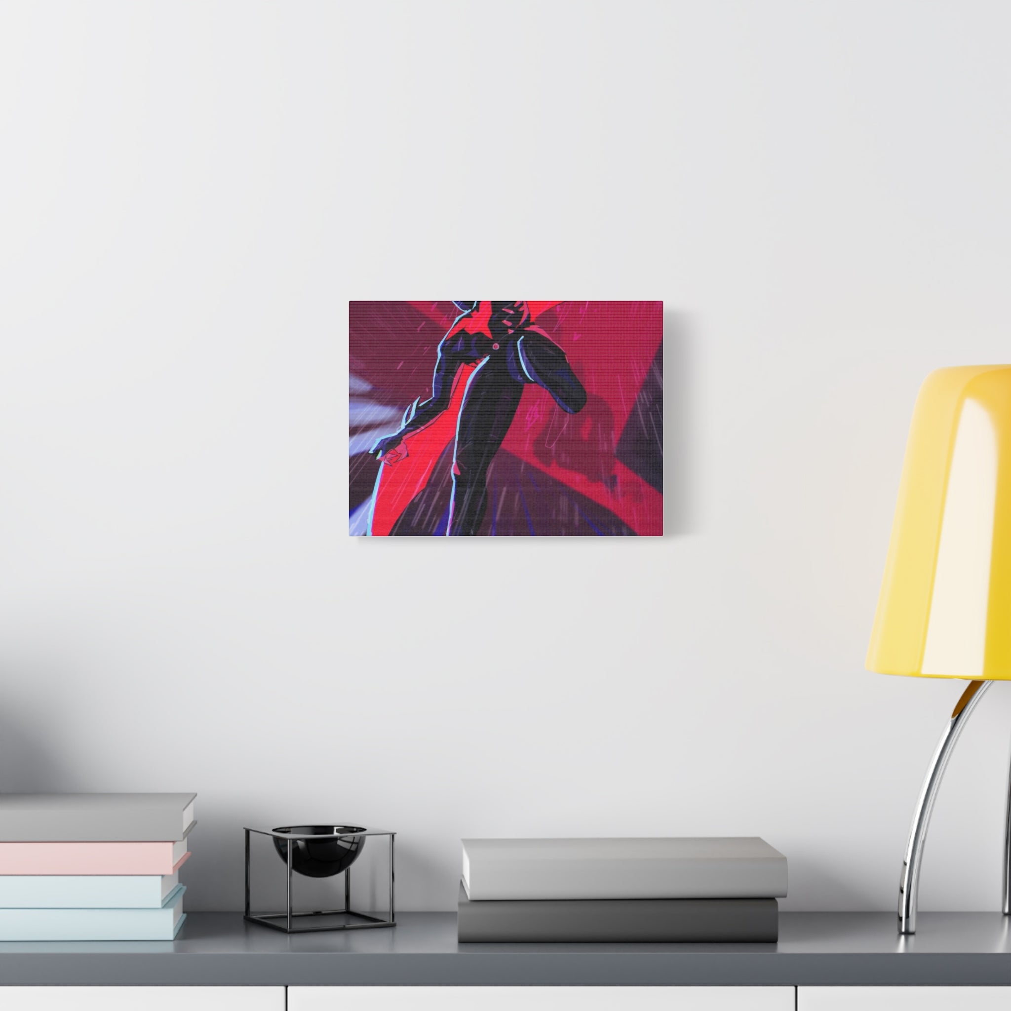 Stretched Canvas Art Print, Gothic Wall Decor, Perfect Gift for Art Lovers, Modern Bedroom Decor, Unique Home Wall Art, Gift for Her