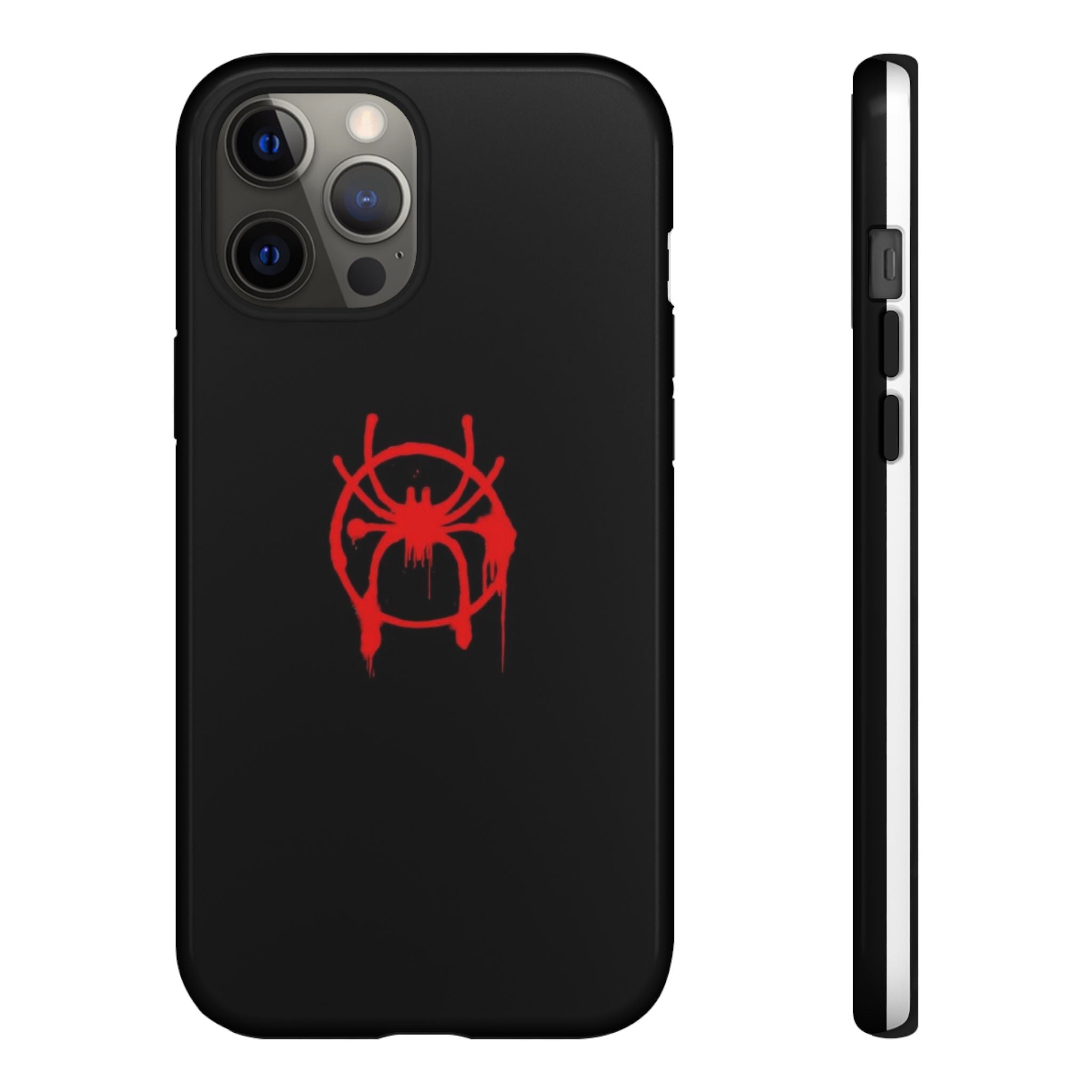 Red Spider Graphic Phone Case, Tough Phone Cover, Custom Mobile Protector, Stylish Gadget Accessory, Gift for Spider Fans