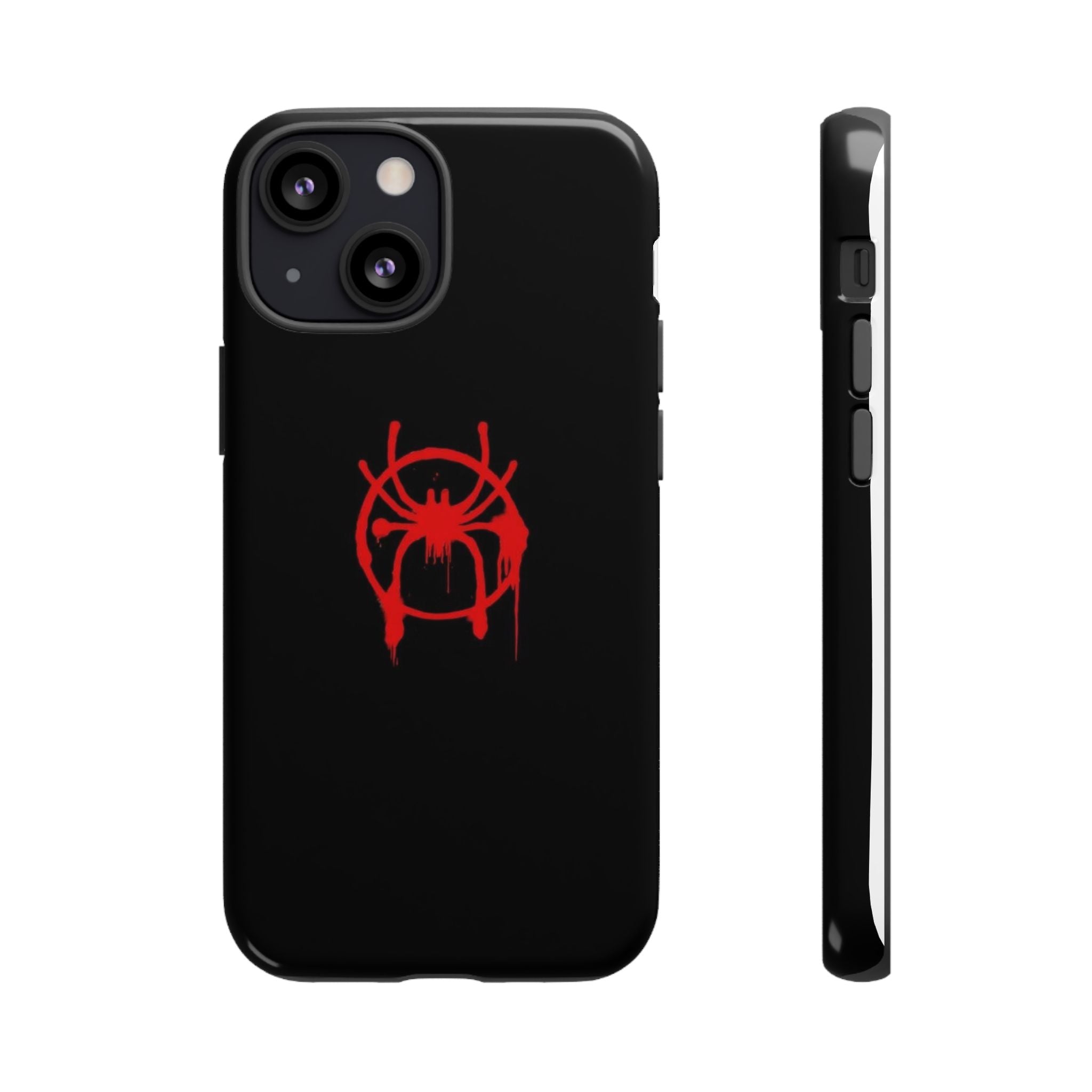 Red Spider Graphic Phone Case, Tough Phone Cover, Custom Mobile Protector, Stylish Gadget Accessory, Gift for Spider Fans