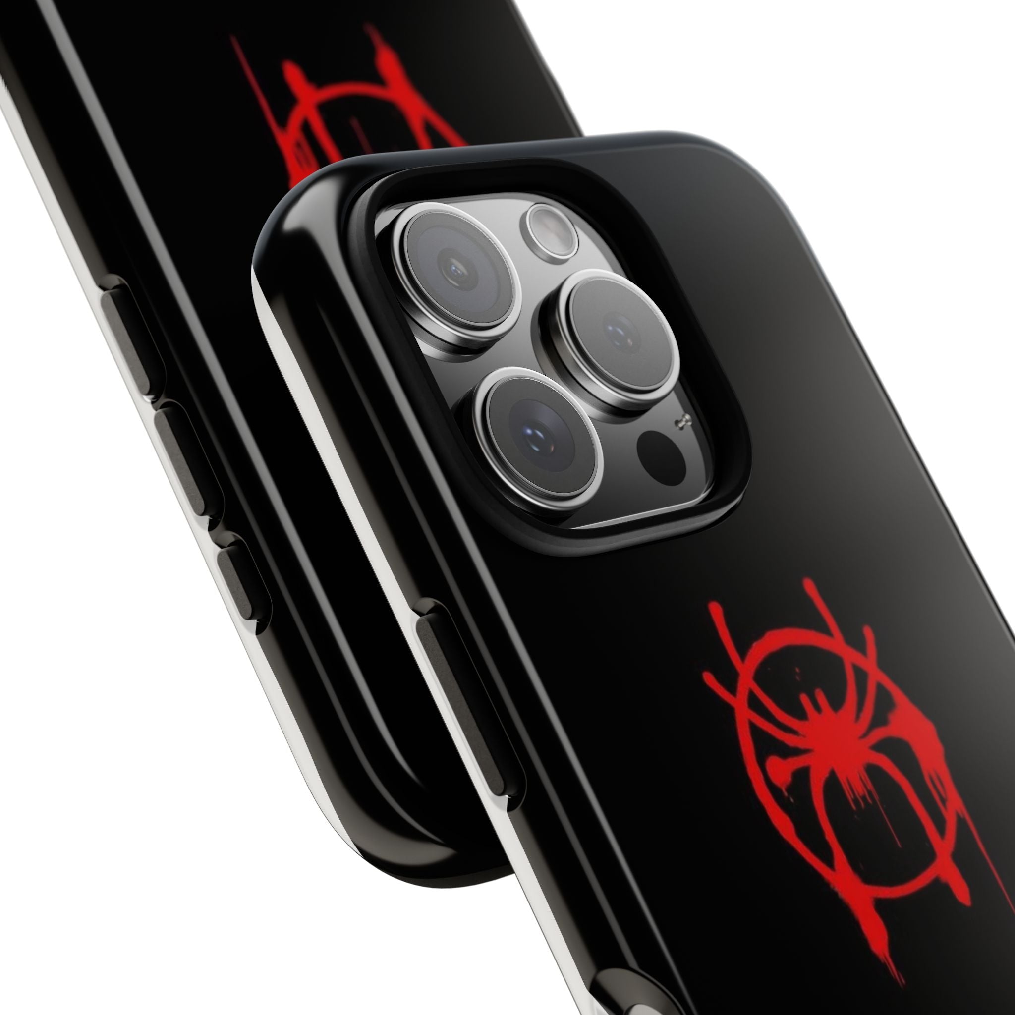Red Spider Graphic Phone Case, Tough Phone Cover, Custom Mobile Protector, Stylish Gadget Accessory, Gift for Spider Fans