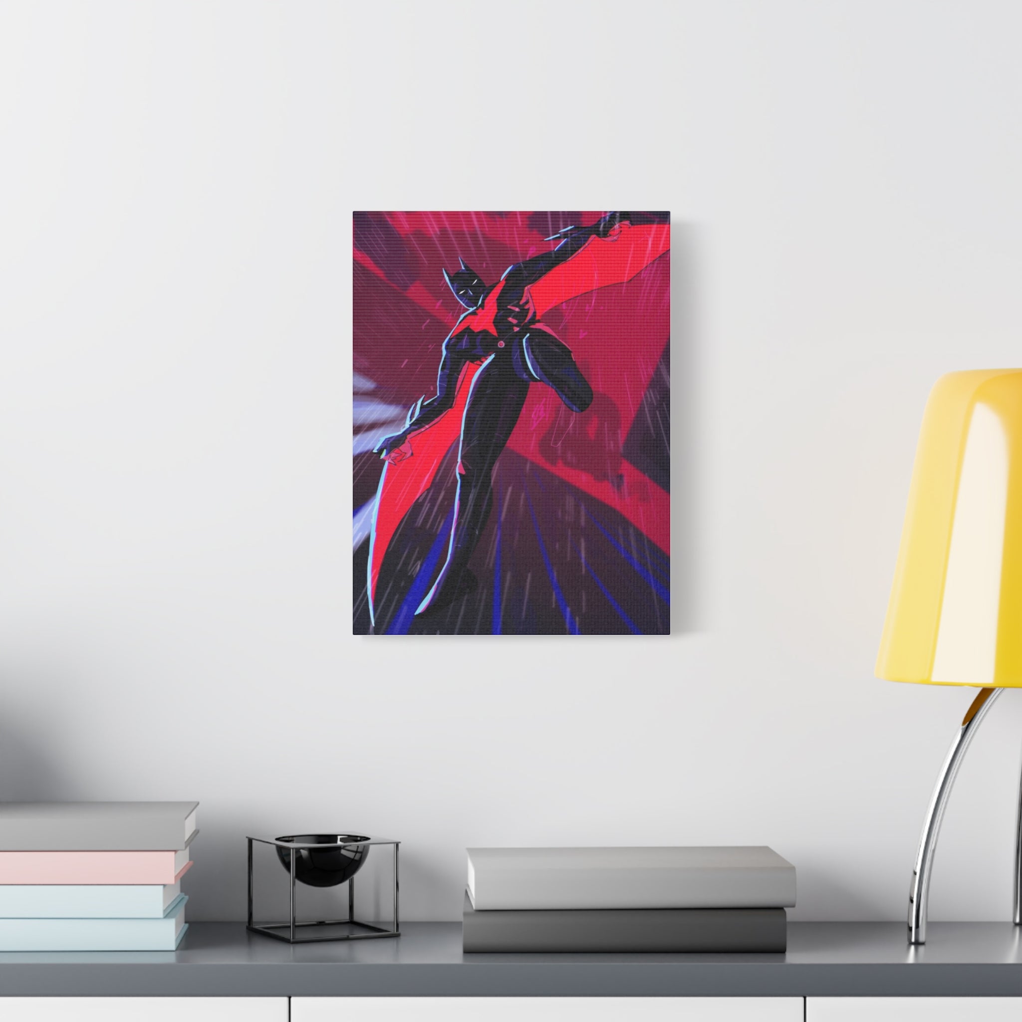 Stretched Canvas Art Print, Gothic Wall Decor, Perfect Gift for Art Lovers, Modern Bedroom Decor, Unique Home Wall Art, Gift for Her