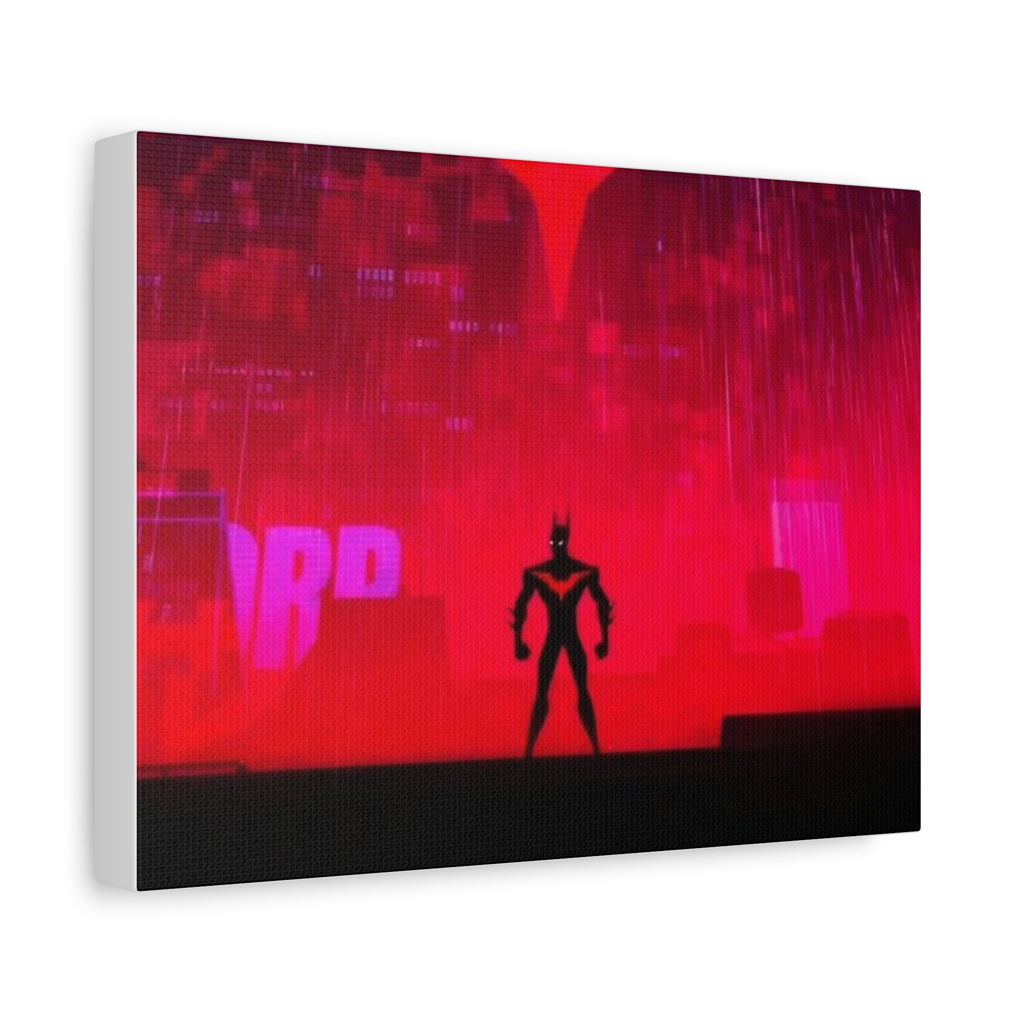 Vibrant Canvas Art Print, Wall Decor, Home Decor, Spider-Man Themed Artwork, 1.25" Stretched Canvas