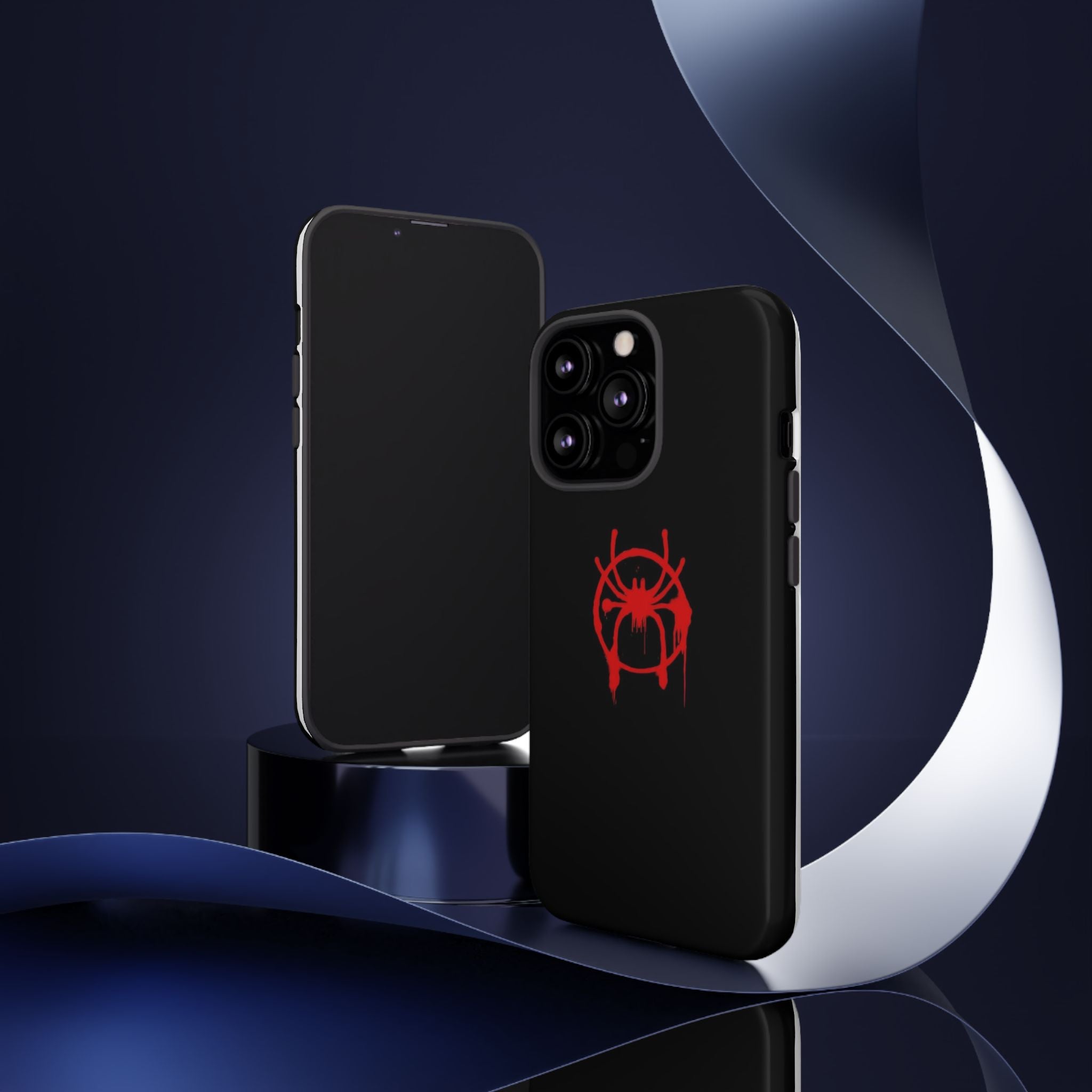 Red Spider Graphic Phone Case, Tough Phone Cover, Custom Mobile Protector, Stylish Gadget Accessory, Gift for Spider Fans