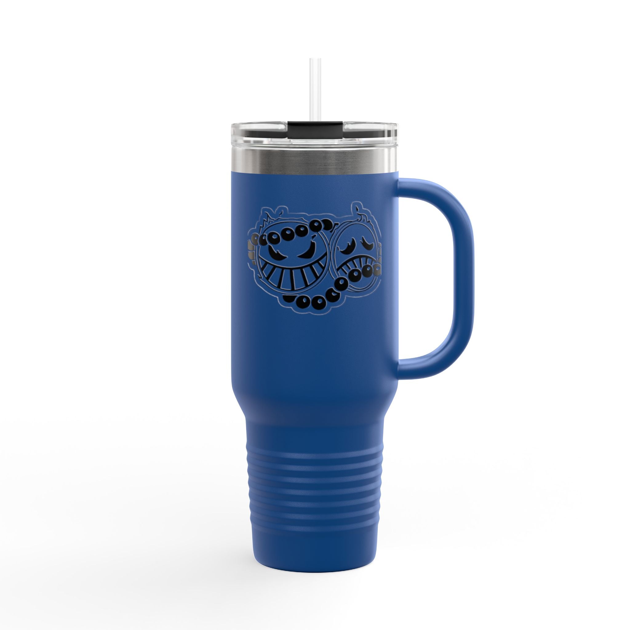 Whimsical Insulated Travel Mug, 40oz - Perfect for Coffee Lovers, Road Trips, Office Use, Gifts for Friends, Reusable Drinkware