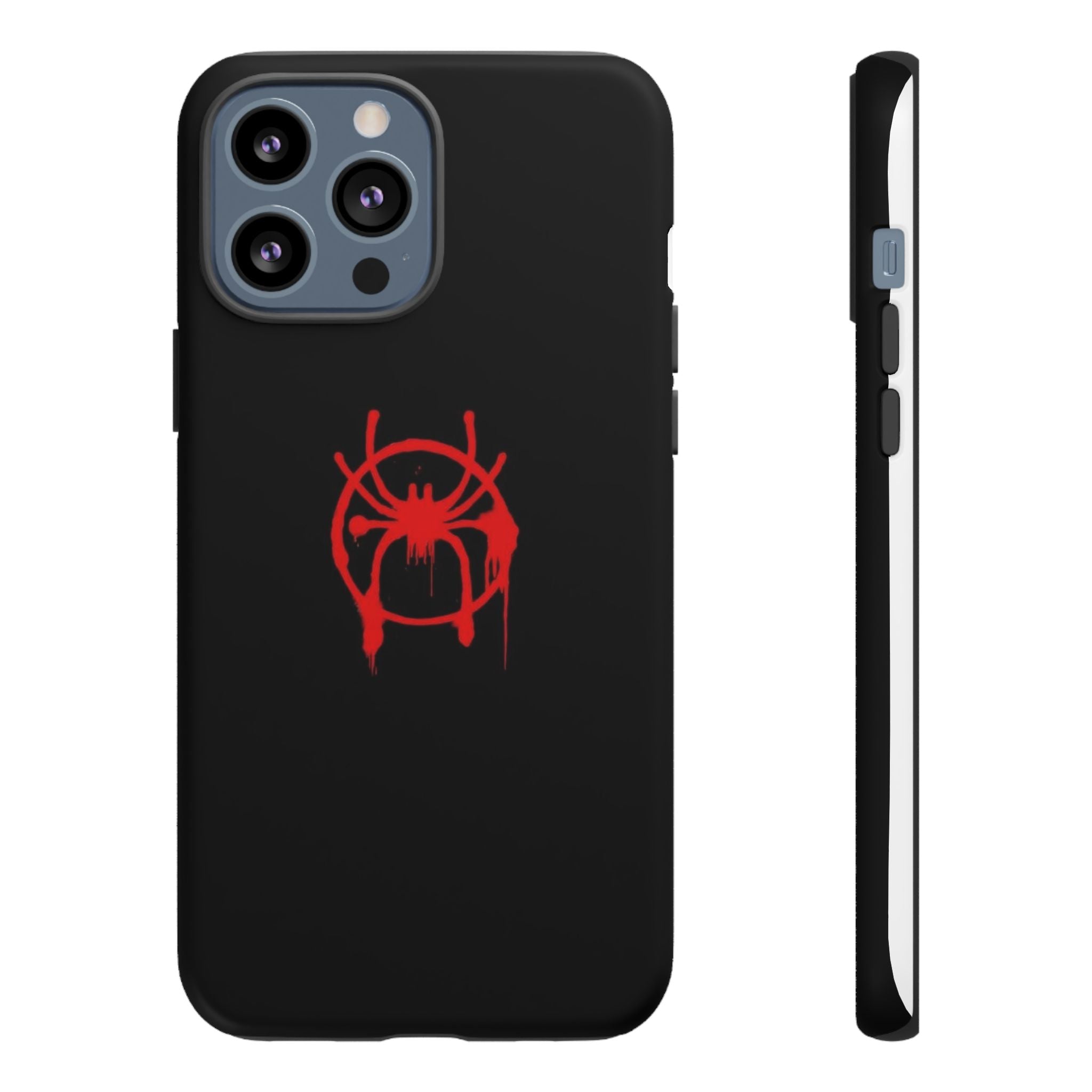 Red Spider Graphic Phone Case, Tough Phone Cover, Custom Mobile Protector, Stylish Gadget Accessory, Gift for Spider Fans