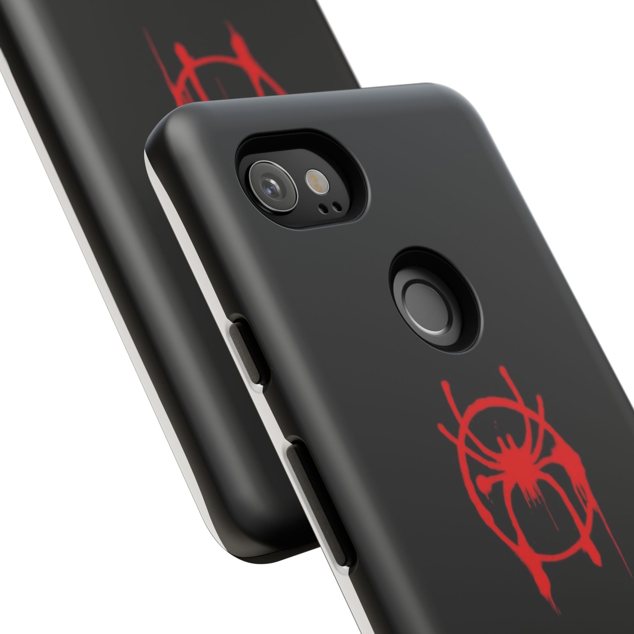 Red Spider Graphic Phone Case, Tough Phone Cover, Custom Mobile Protector, Stylish Gadget Accessory, Gift for Spider Fans