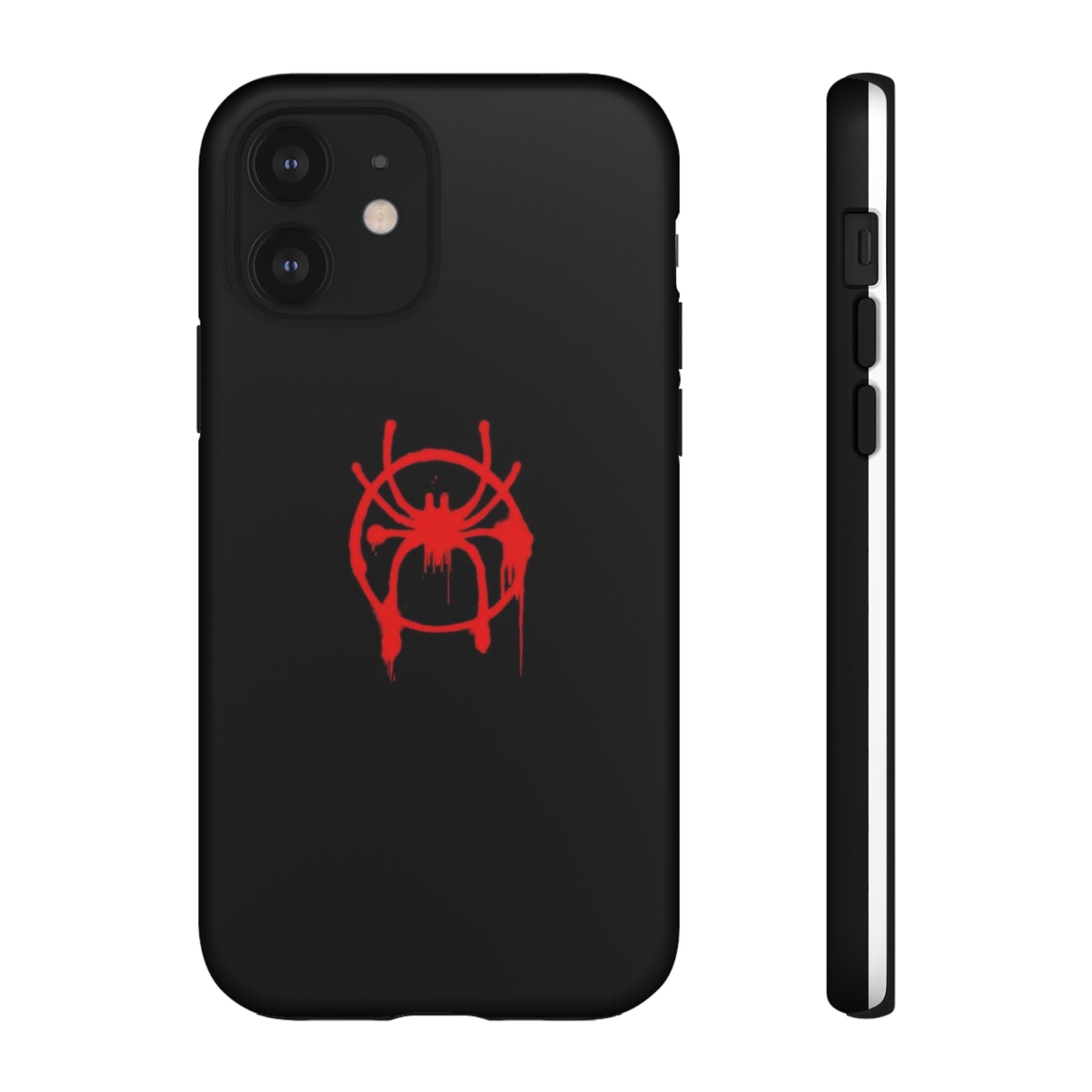 Red Spider Graphic Phone Case, Tough Phone Cover, Custom Mobile Protector, Stylish Gadget Accessory, Gift for Spider Fans