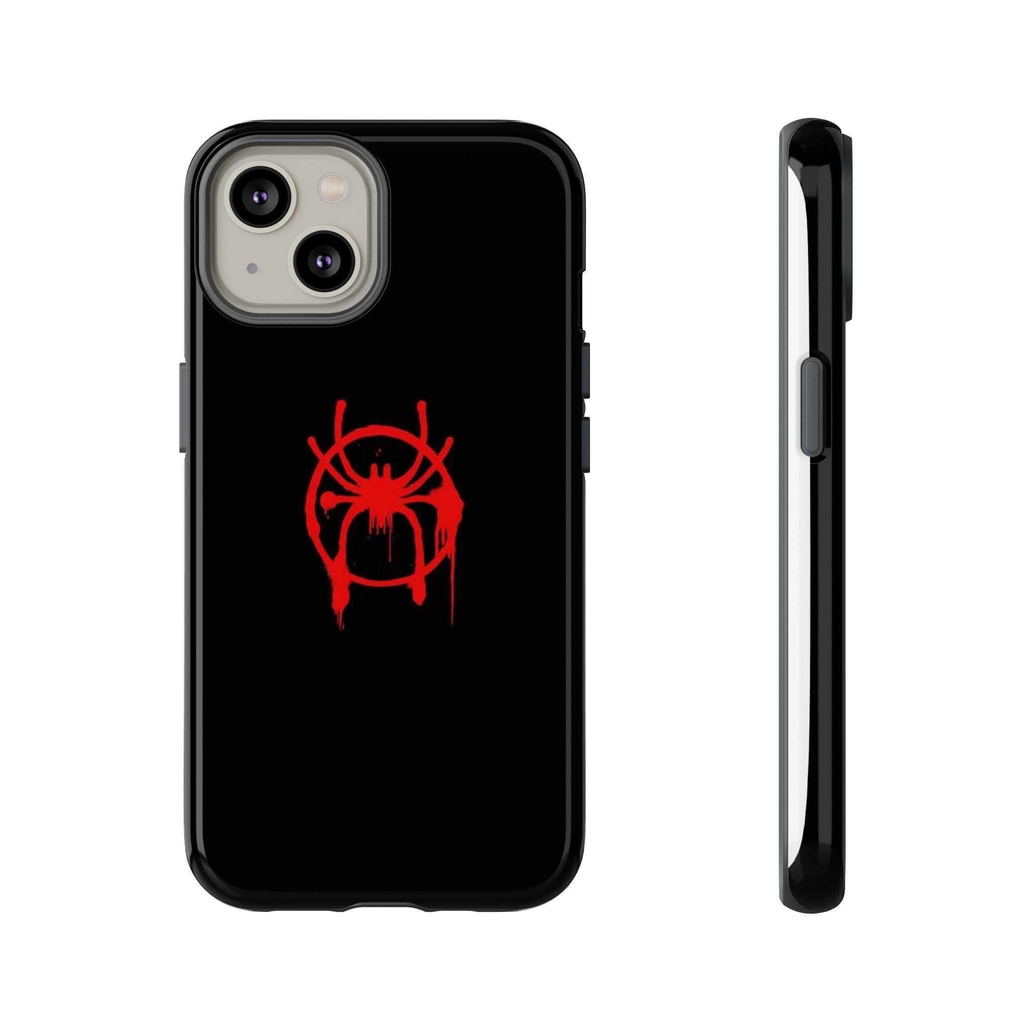 Red Spider Graphic Phone Case, Tough Phone Cover, Custom Mobile Protector, Stylish Gadget Accessory, Gift for Spider Fans