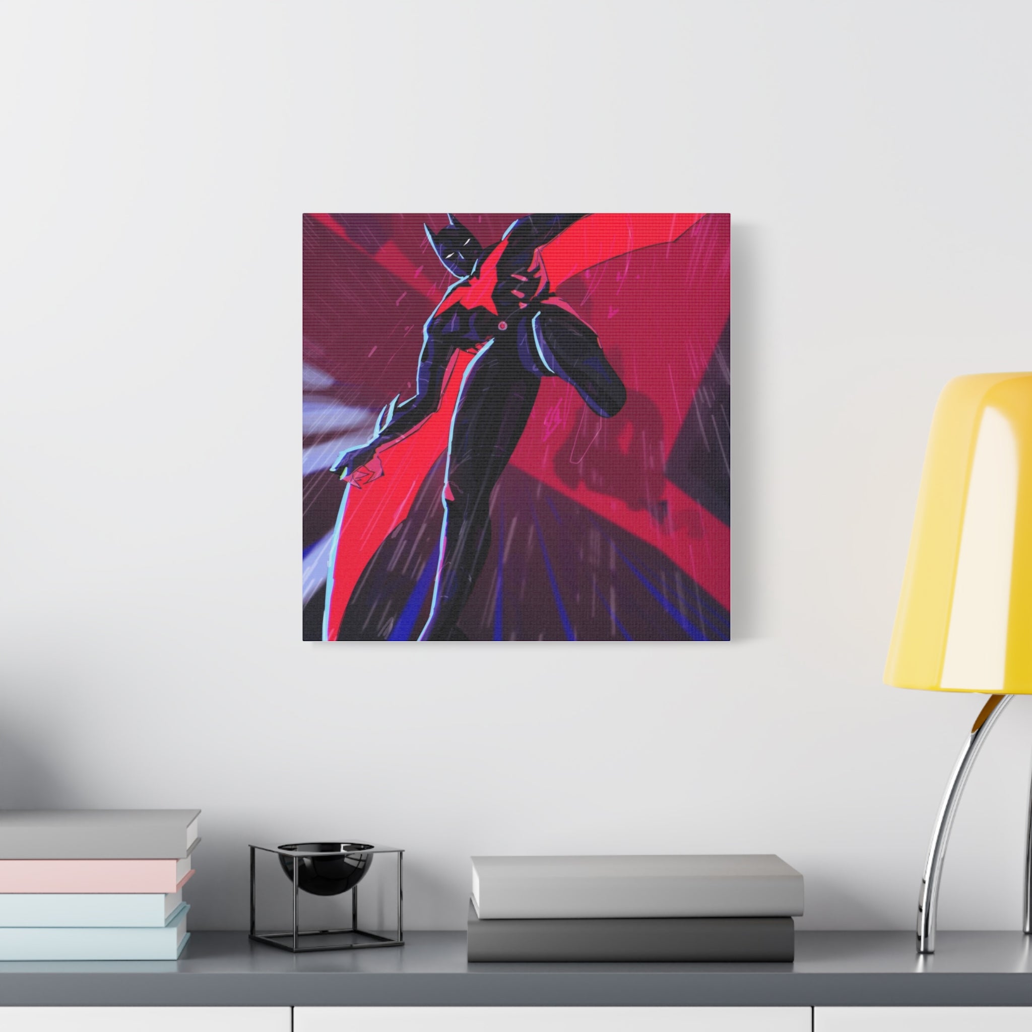 Stretched Canvas Art Print, Gothic Wall Decor, Perfect Gift for Art Lovers, Modern Bedroom Decor, Unique Home Wall Art, Gift for Her