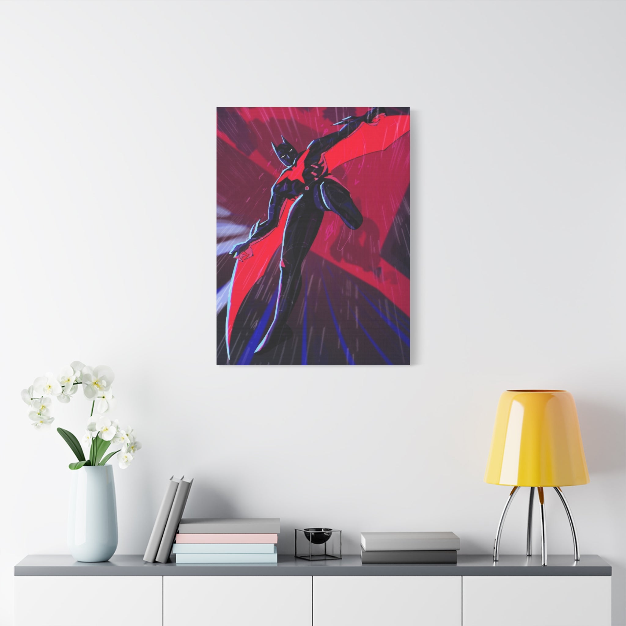Stretched Canvas Art Print, Gothic Wall Decor, Perfect Gift for Art Lovers, Modern Bedroom Decor, Unique Home Wall Art, Gift for Her