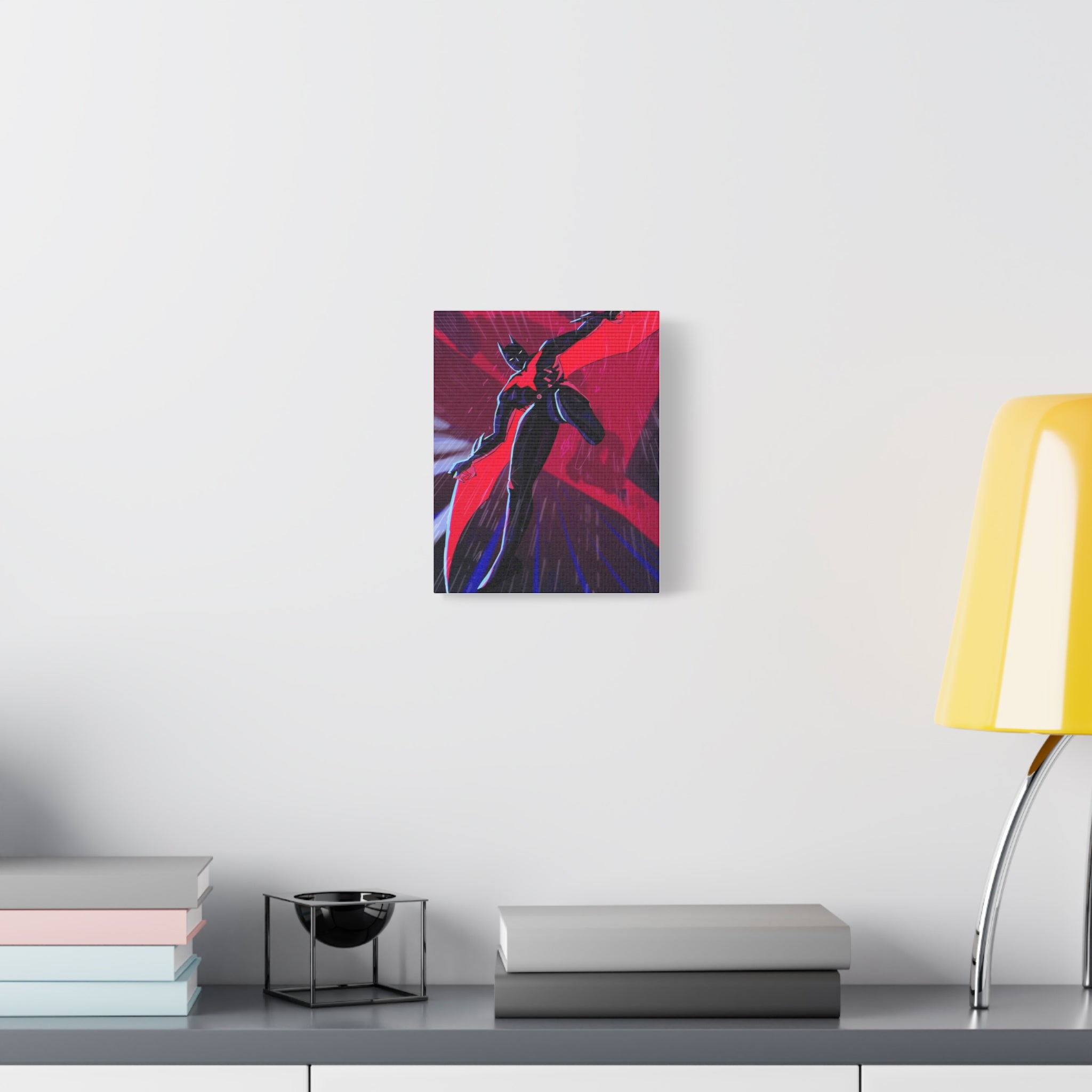 Stretched Canvas Art Print, Gothic Wall Decor, Perfect Gift for Art Lovers, Modern Bedroom Decor, Unique Home Wall Art, Gift for Her