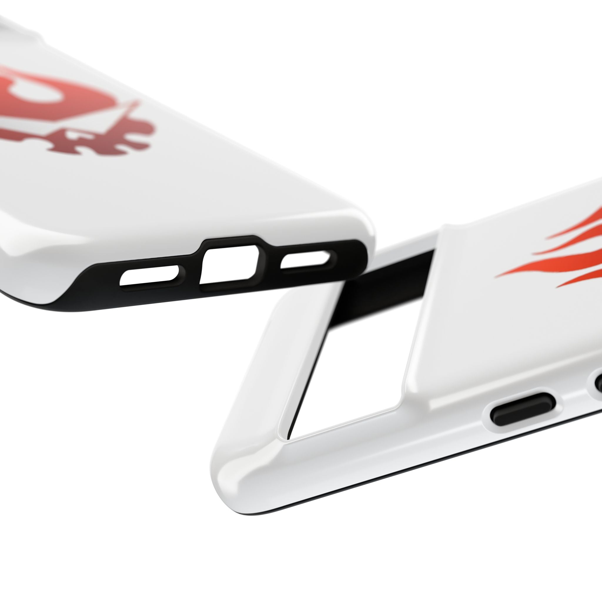 Bold Flame Phone Case, Tough Cases for Daily Protection, Stylish Accessories, Gift for Fire Lovers, Trendy Tech Gear