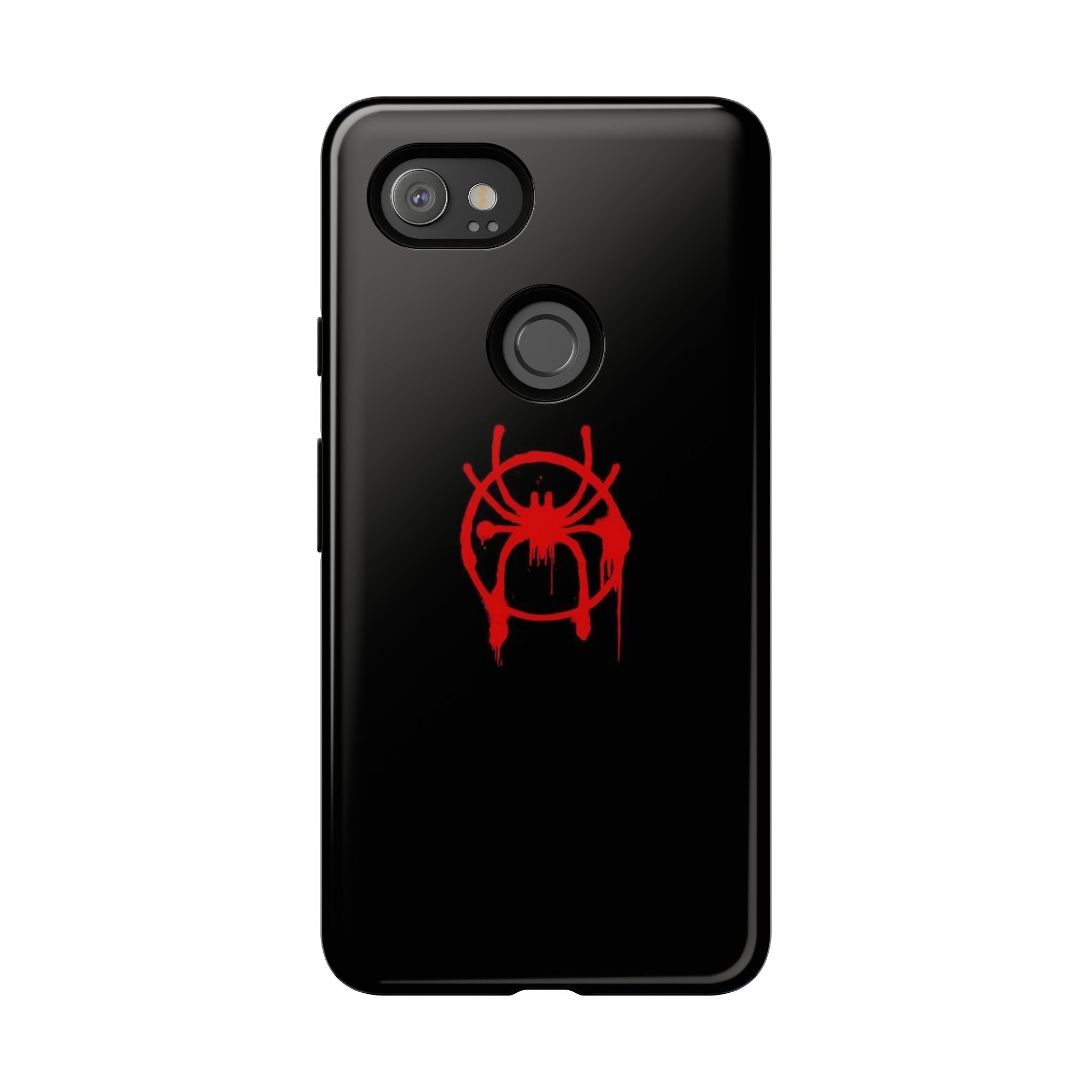 Red Spider Graphic Phone Case, Tough Phone Cover, Custom Mobile Protector, Stylish Gadget Accessory, Gift for Spider Fans