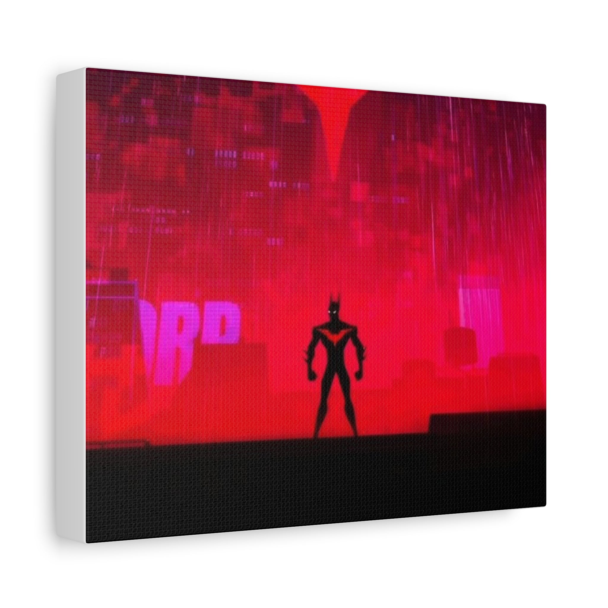 Vibrant Canvas Art Print, Wall Decor, Home Decor, Spider-Man Themed Artwork, 1.25" Stretched Canvas