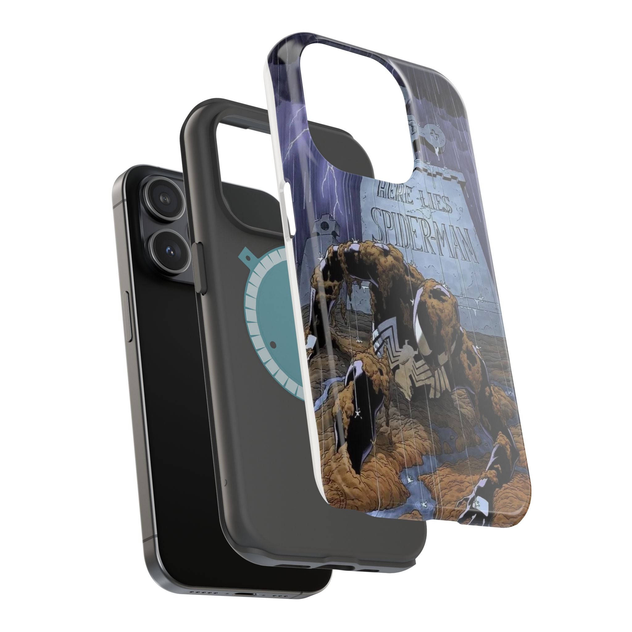 Spiderman Magnetic Phone Cases, Marvel Accessory, Superhero Gift, Phone Protection, Cool Collectible
