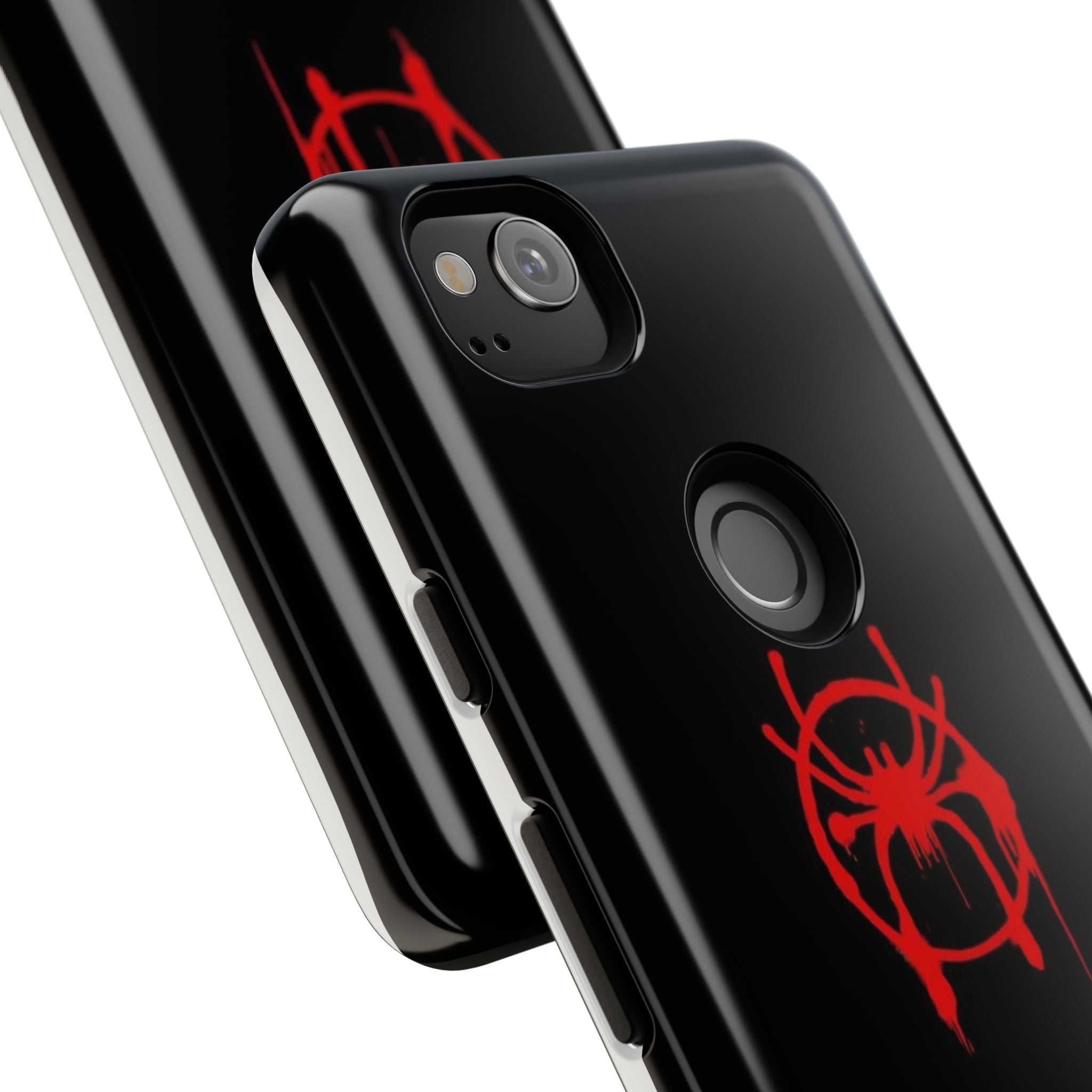 Red Spider Graphic Phone Case, Tough Phone Cover, Custom Mobile Protector, Stylish Gadget Accessory, Gift for Spider Fans