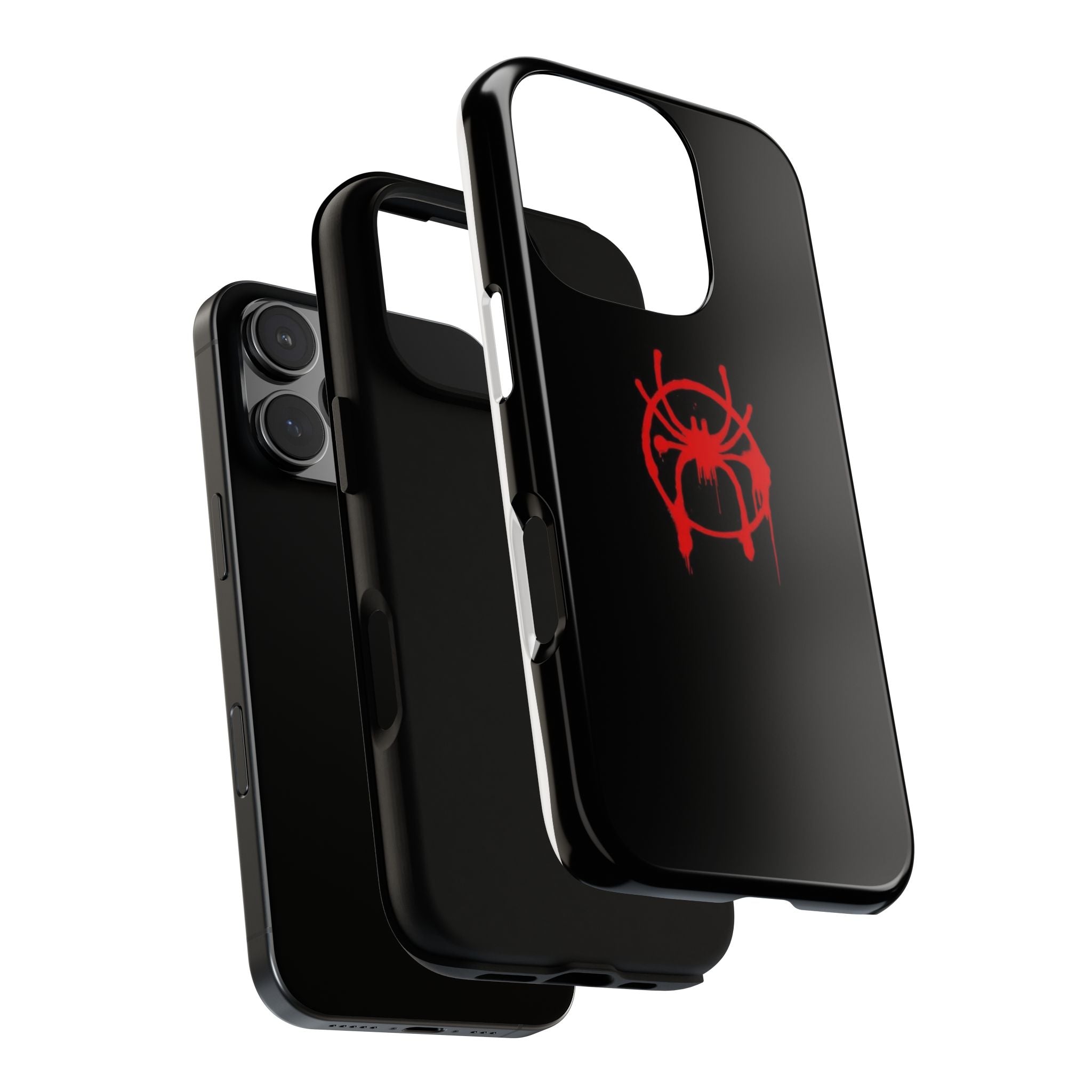 Red Spider Graphic Phone Case, Tough Phone Cover, Custom Mobile Protector, Stylish Gadget Accessory, Gift for Spider Fans