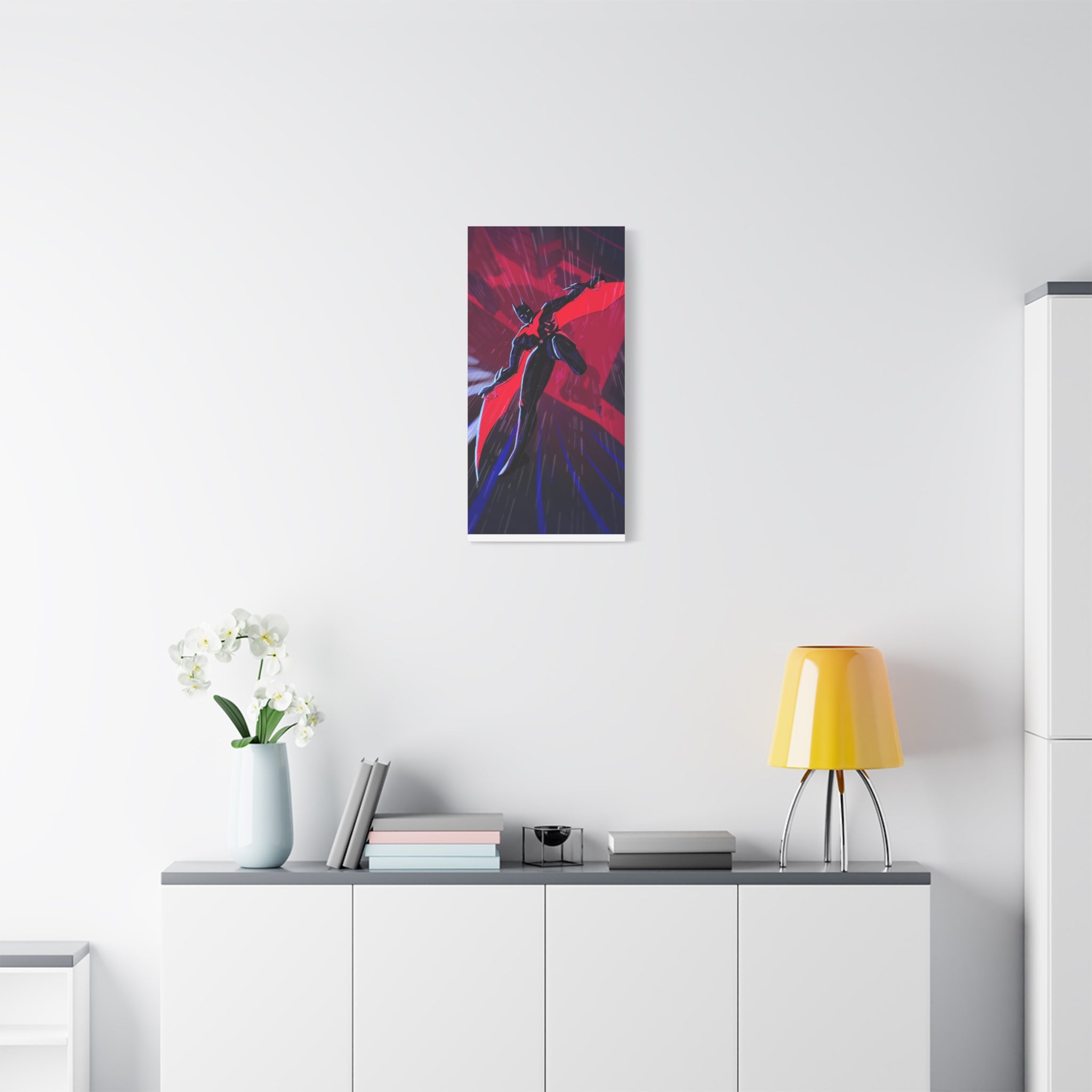 Stretched Canvas Art Print, Gothic Wall Decor, Perfect Gift for Art Lovers, Modern Bedroom Decor, Unique Home Wall Art, Gift for Her