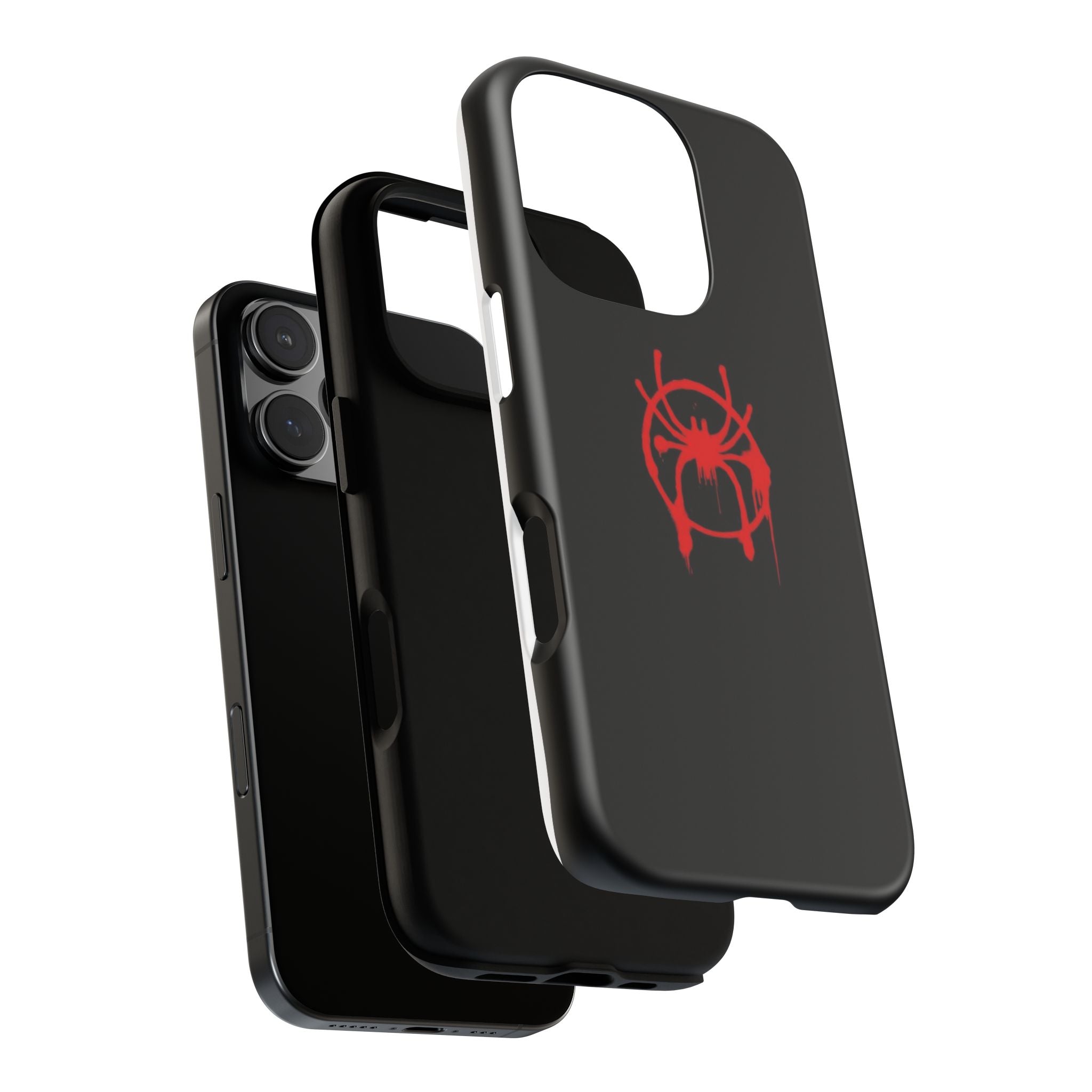 Red Spider Graphic Phone Case, Tough Phone Cover, Custom Mobile Protector, Stylish Gadget Accessory, Gift for Spider Fans