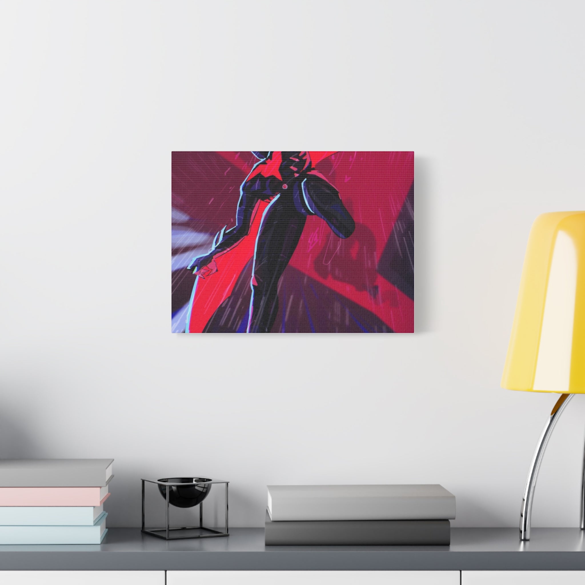 Stretched Canvas Art Print, Gothic Wall Decor, Perfect Gift for Art Lovers, Modern Bedroom Decor, Unique Home Wall Art, Gift for Her