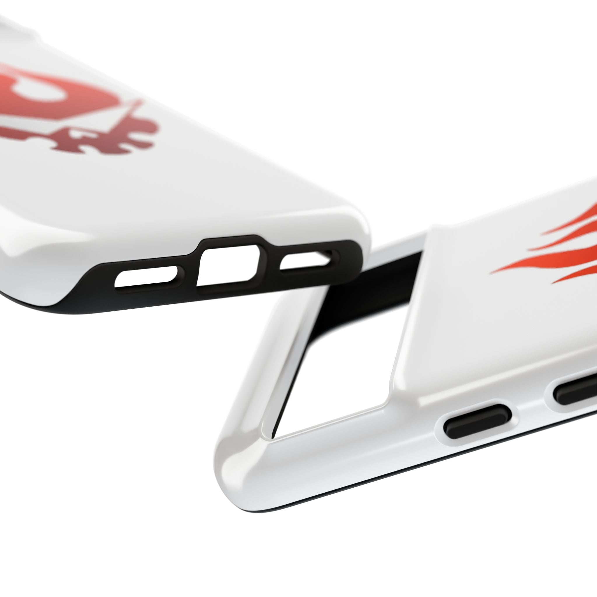 Bold Flame Phone Case, Tough Cases for Daily Protection, Stylish Accessories, Gift for Fire Lovers, Trendy Tech Gear