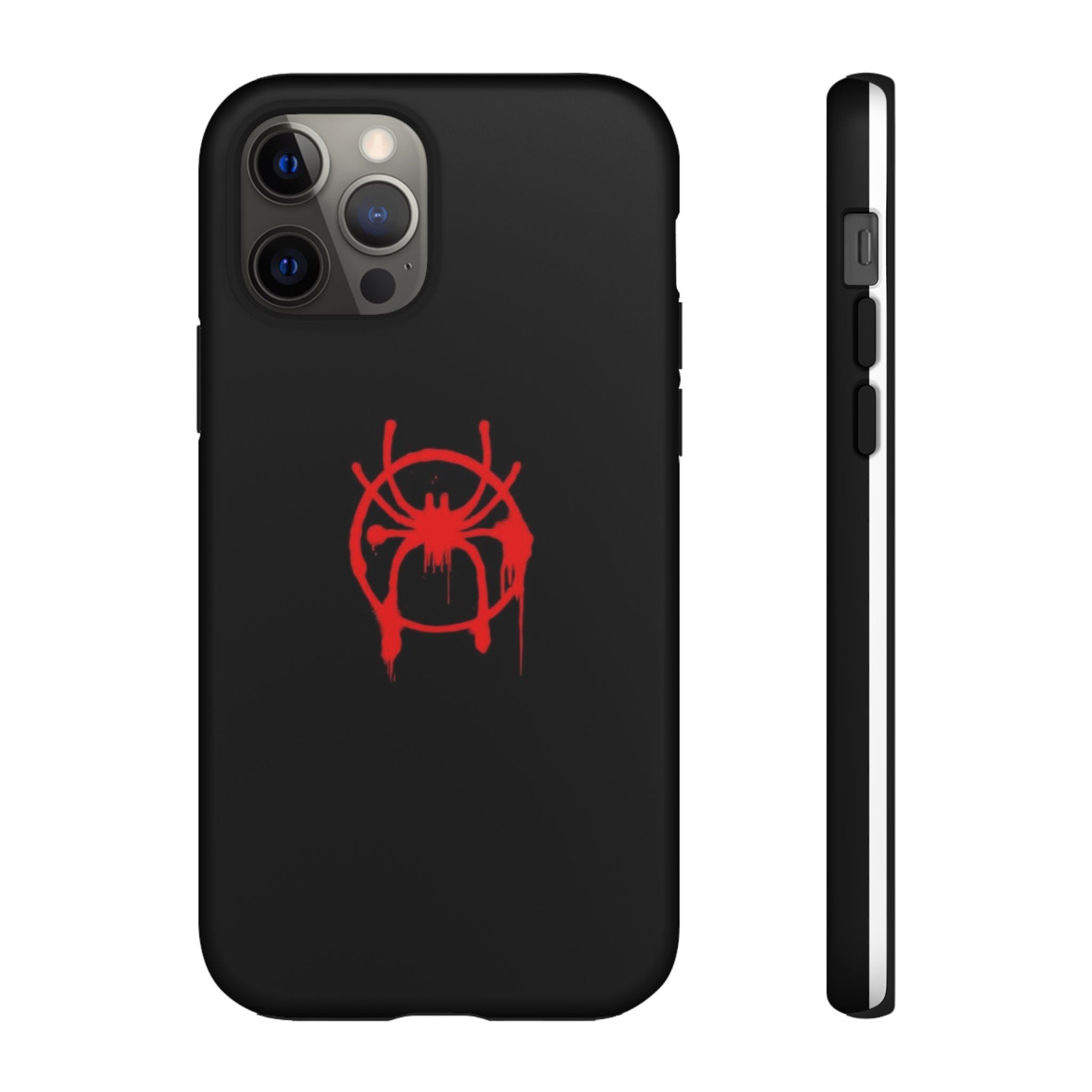 Red Spider Graphic Phone Case, Tough Phone Cover, Custom Mobile Protector, Stylish Gadget Accessory, Gift for Spider Fans