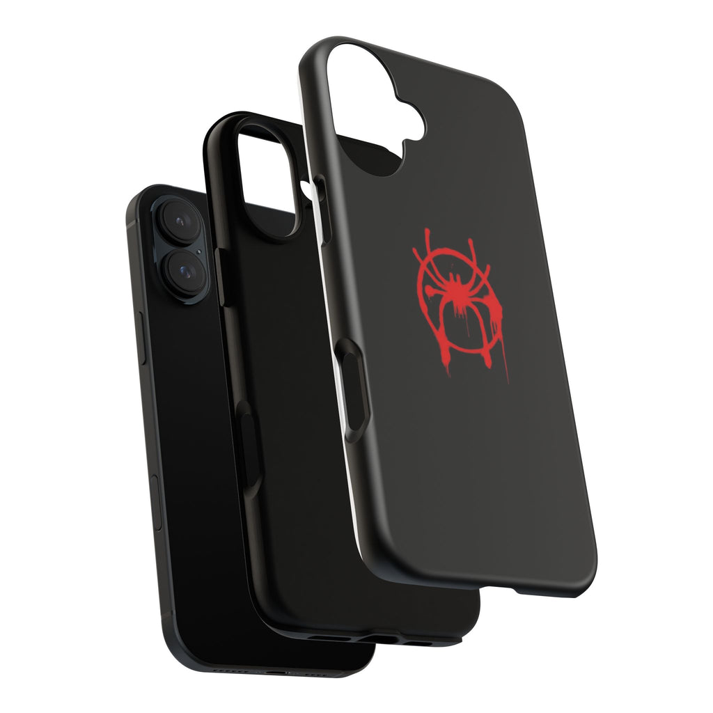 Red Spider Graphic Phone Case, Tough Phone Cover, Custom Mobile Protector, Stylish Gadget Accessory, Gift for Spider Fans