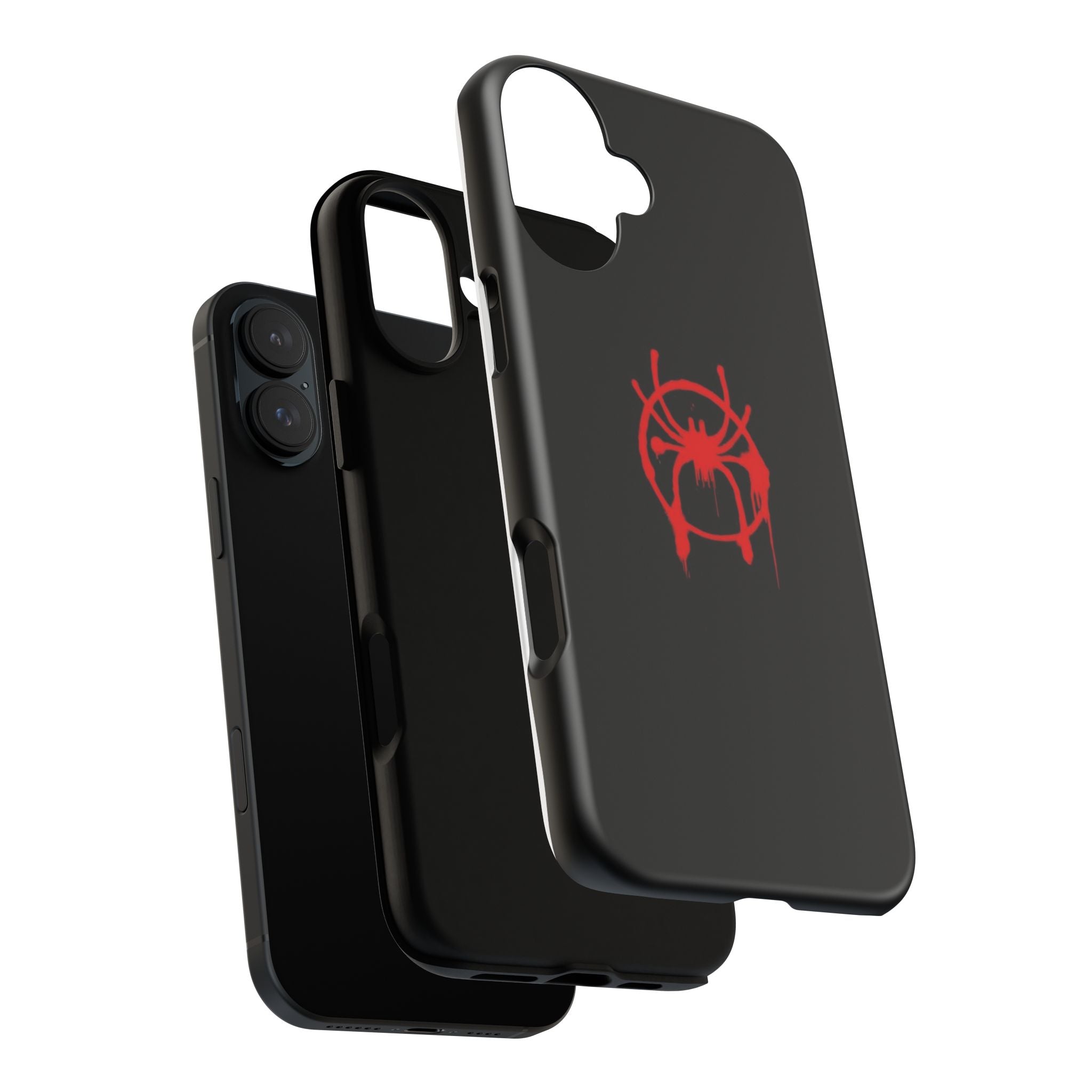 Red Spider Graphic Phone Case, Tough Phone Cover, Custom Mobile Protector, Stylish Gadget Accessory, Gift for Spider Fans