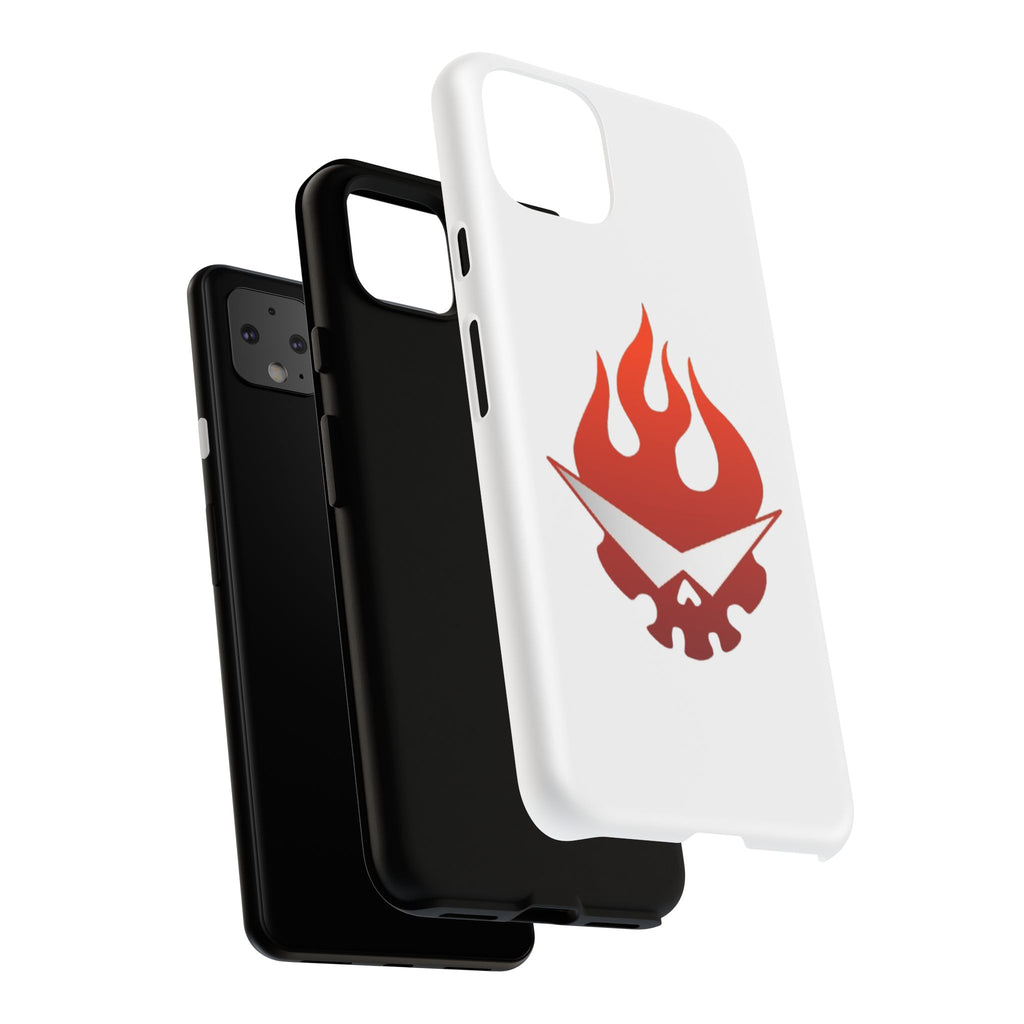 Bold Flame Phone Case, Tough Cases for Daily Protection, Stylish Accessories, Gift for Fire Lovers, Trendy Tech Gear