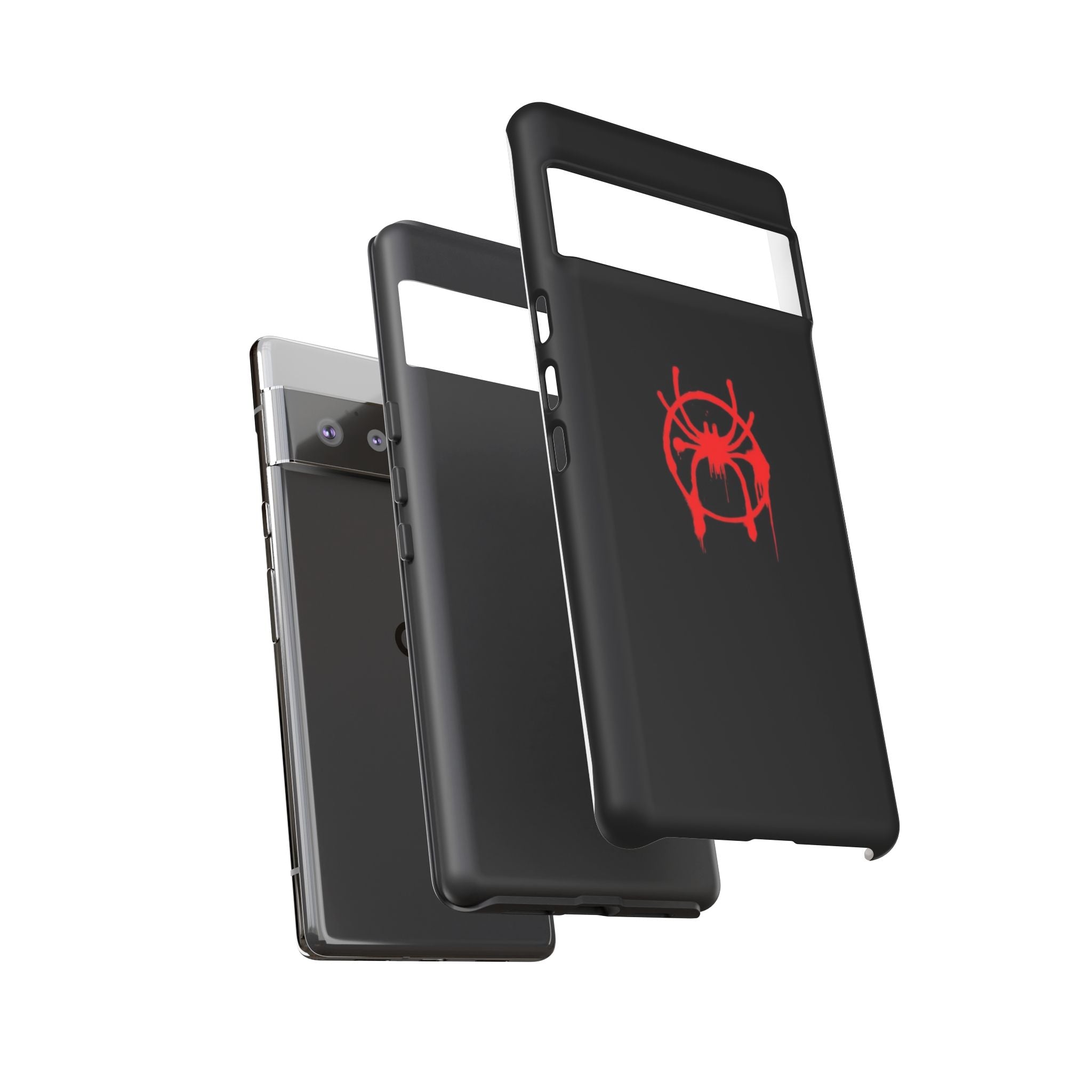 Red Spider Graphic Phone Case, Tough Phone Cover, Custom Mobile Protector, Stylish Gadget Accessory, Gift for Spider Fans