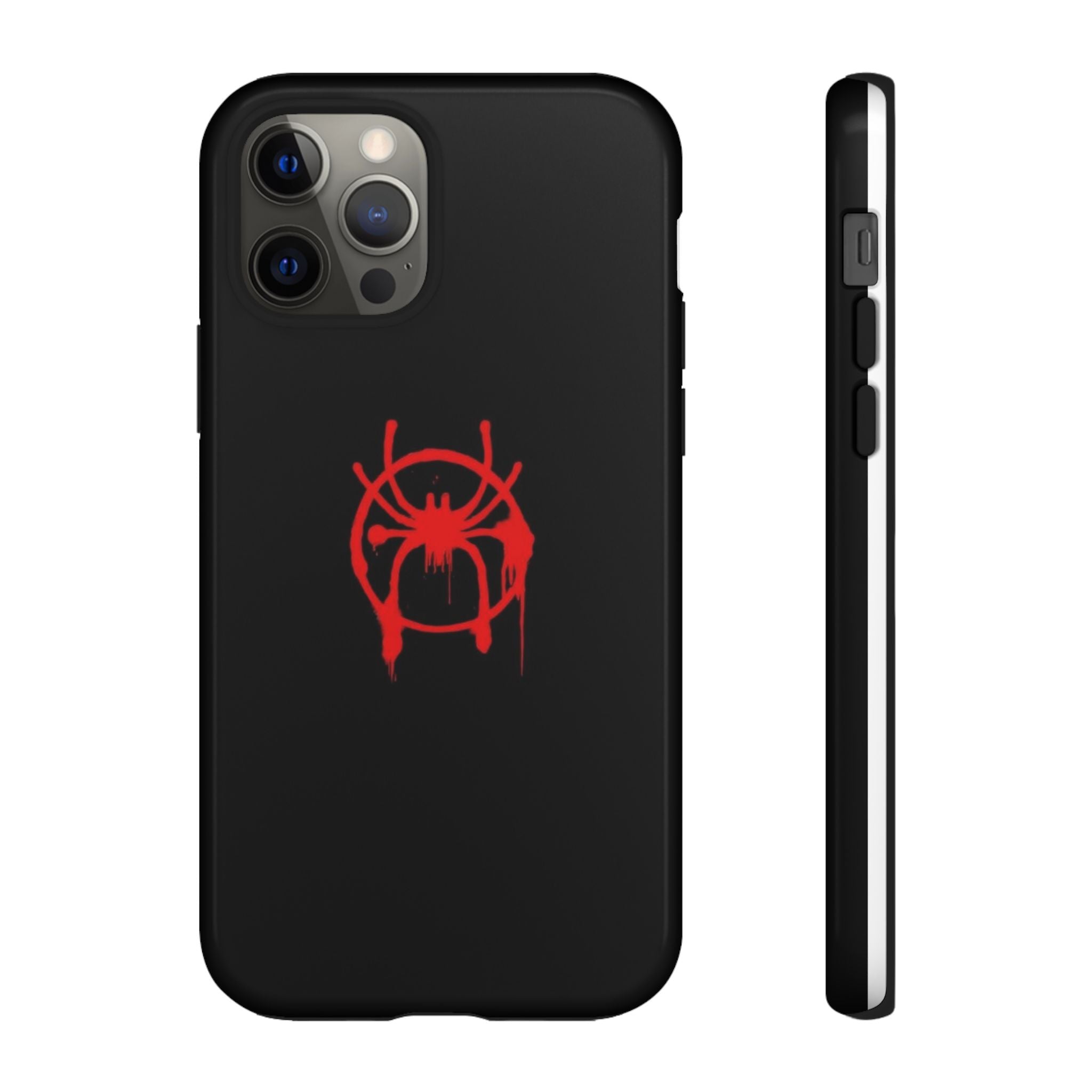 Red Spider Graphic Phone Case, Tough Phone Cover, Custom Mobile Protector, Stylish Gadget Accessory, Gift for Spider Fans