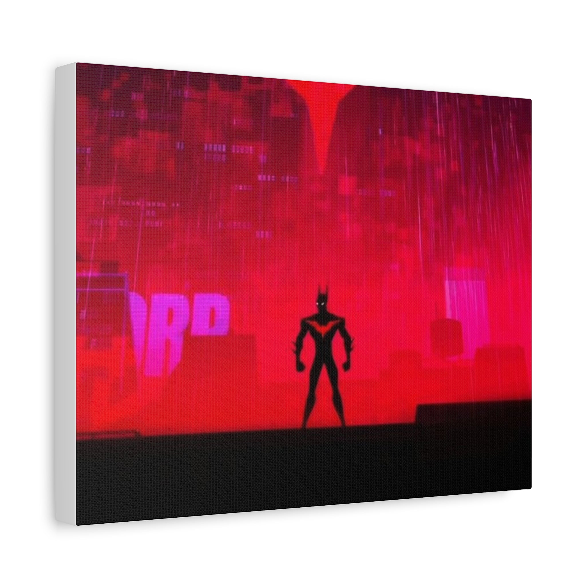 Vibrant Canvas Art Print, Wall Decor, Home Decor, Spider-Man Themed Artwork, 1.25" Stretched Canvas