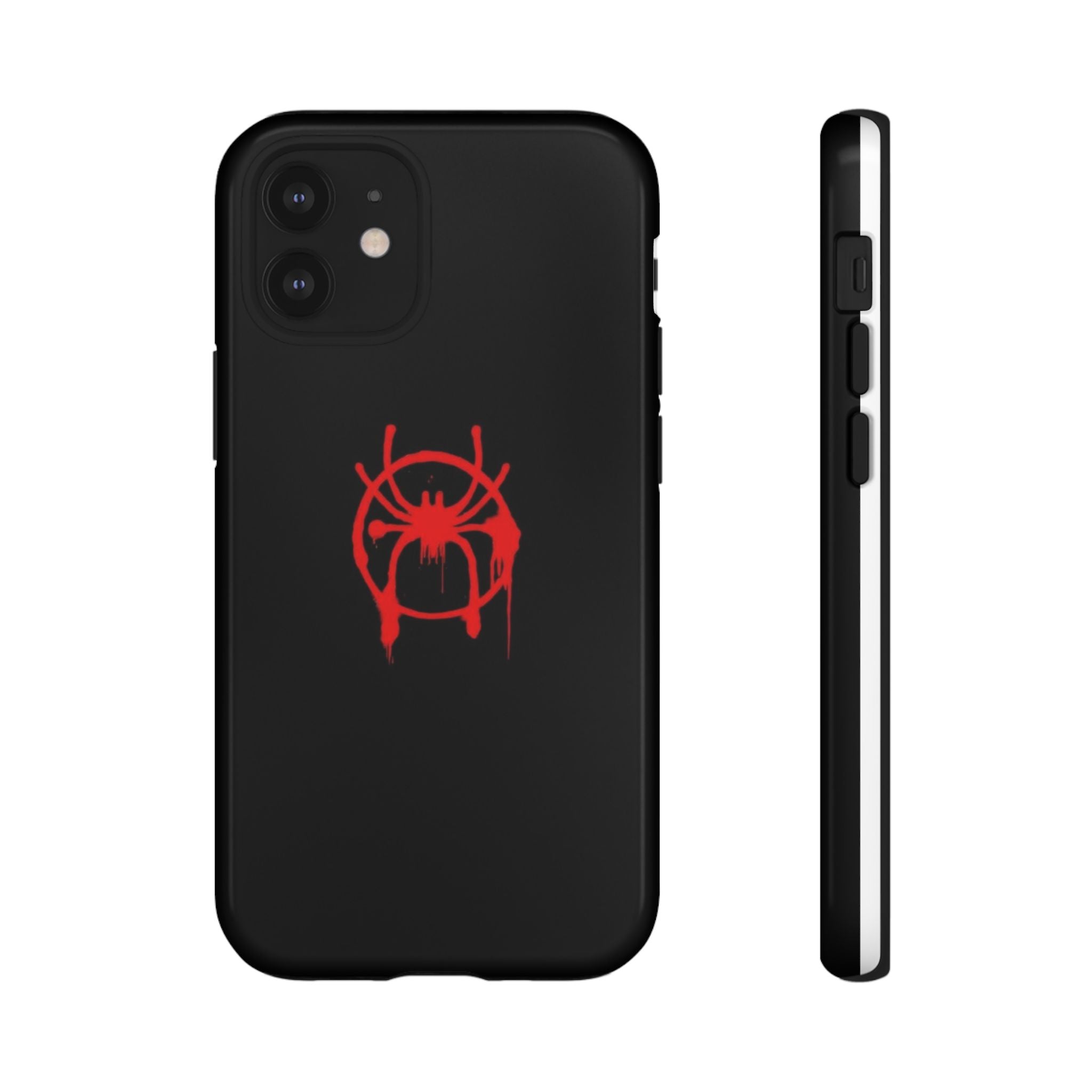 Red Spider Graphic Phone Case, Tough Phone Cover, Custom Mobile Protector, Stylish Gadget Accessory, Gift for Spider Fans