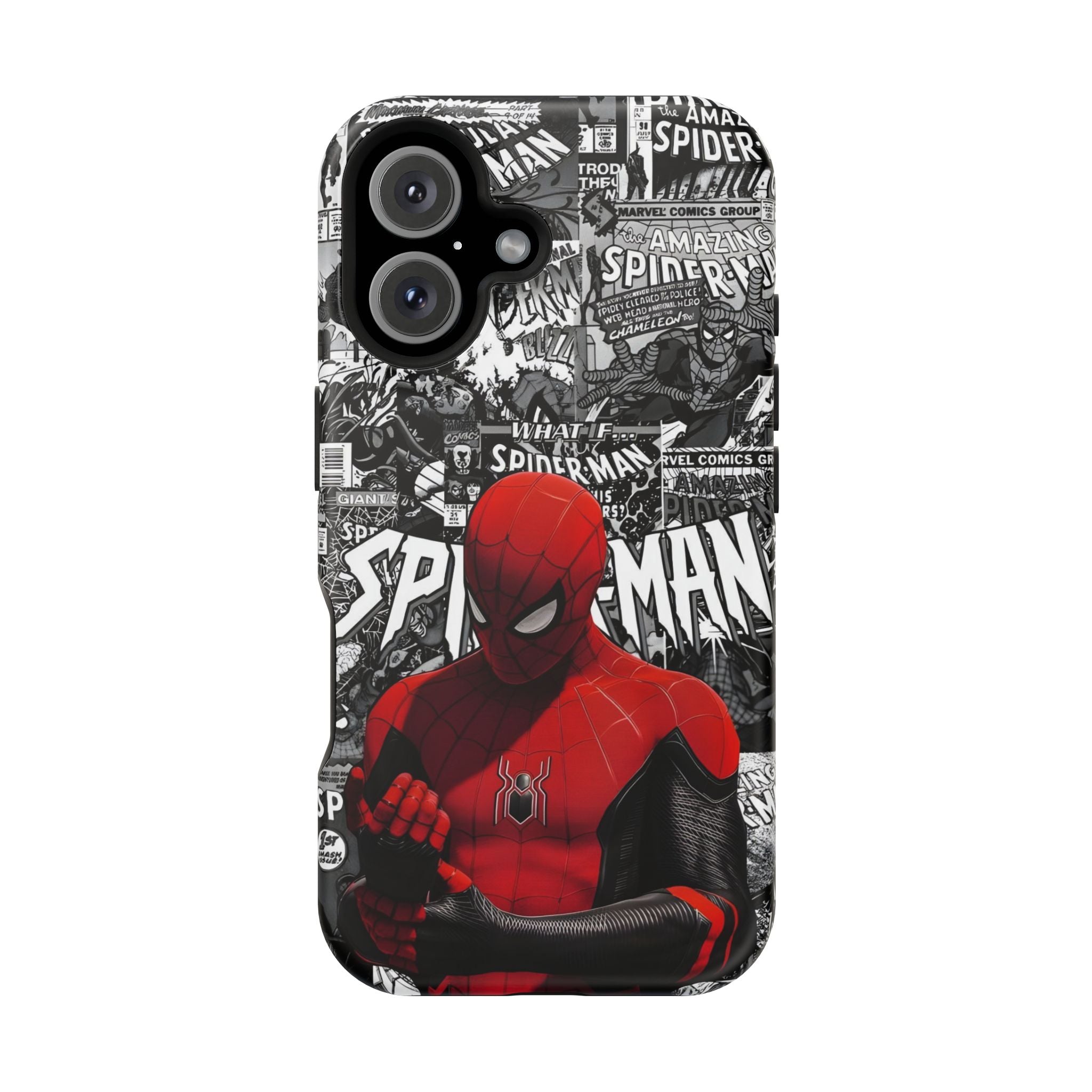Spider-Man Magnetic Tough Case, Superhero Phone Cover, Gifts for Comic Book Fans, Durable Phone Protection, Kids and Adult Accessories