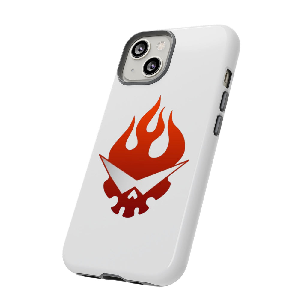 Bold Flame Phone Case, Tough Cases for Daily Protection, Stylish Accessories, Gift for Fire Lovers, Trendy Tech Gear