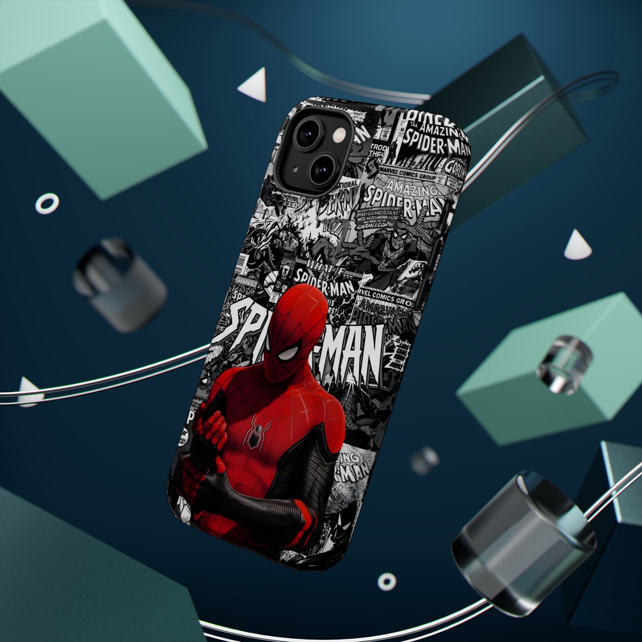Spider-Man Magnetic Tough Case, Superhero Phone Cover, Gifts for Comic Book Fans, Durable Phone Protection, Kids and Adult Accessories