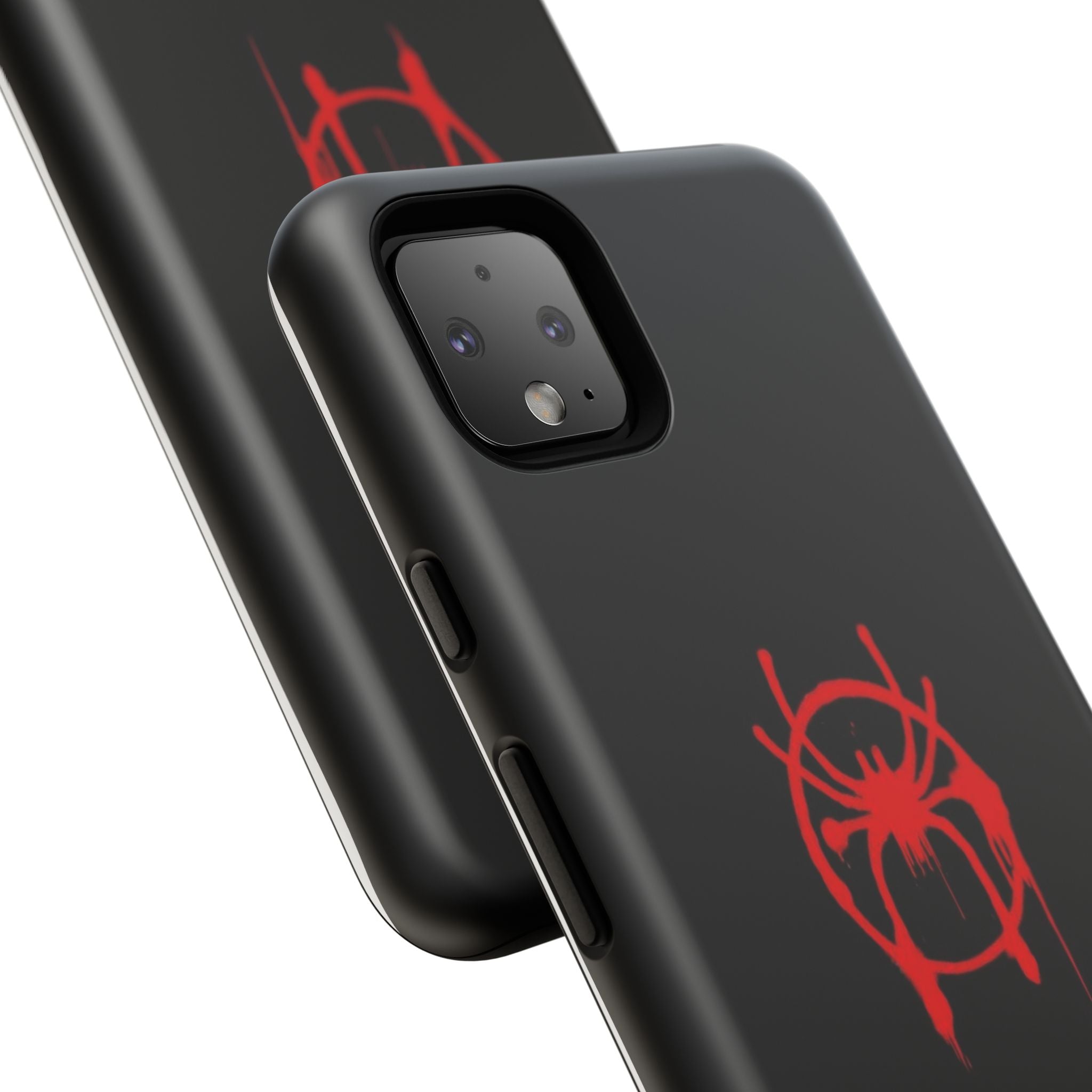 Red Spider Graphic Phone Case, Tough Phone Cover, Custom Mobile Protector, Stylish Gadget Accessory, Gift for Spider Fans